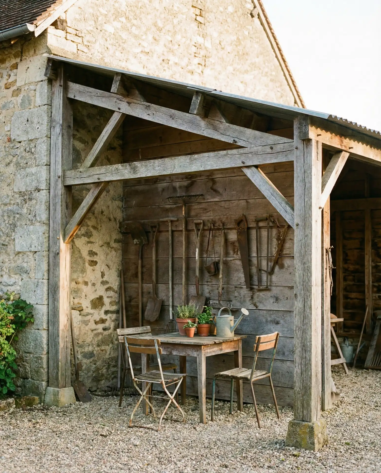 Functional Lean-To Porch Addition 1
