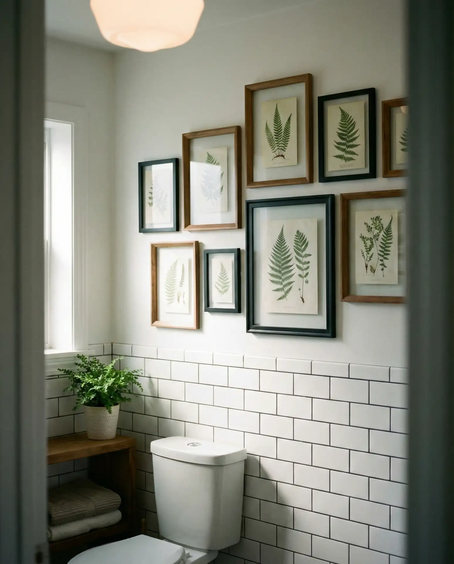 Gallery Wall of Botanical Prints 2