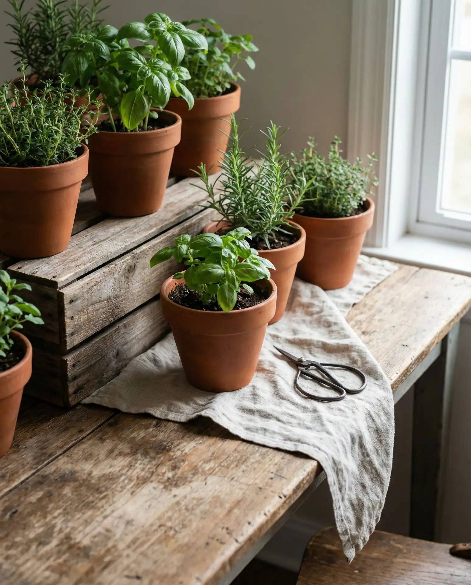 Garden-Inspired Fresh Herb Buffet 1