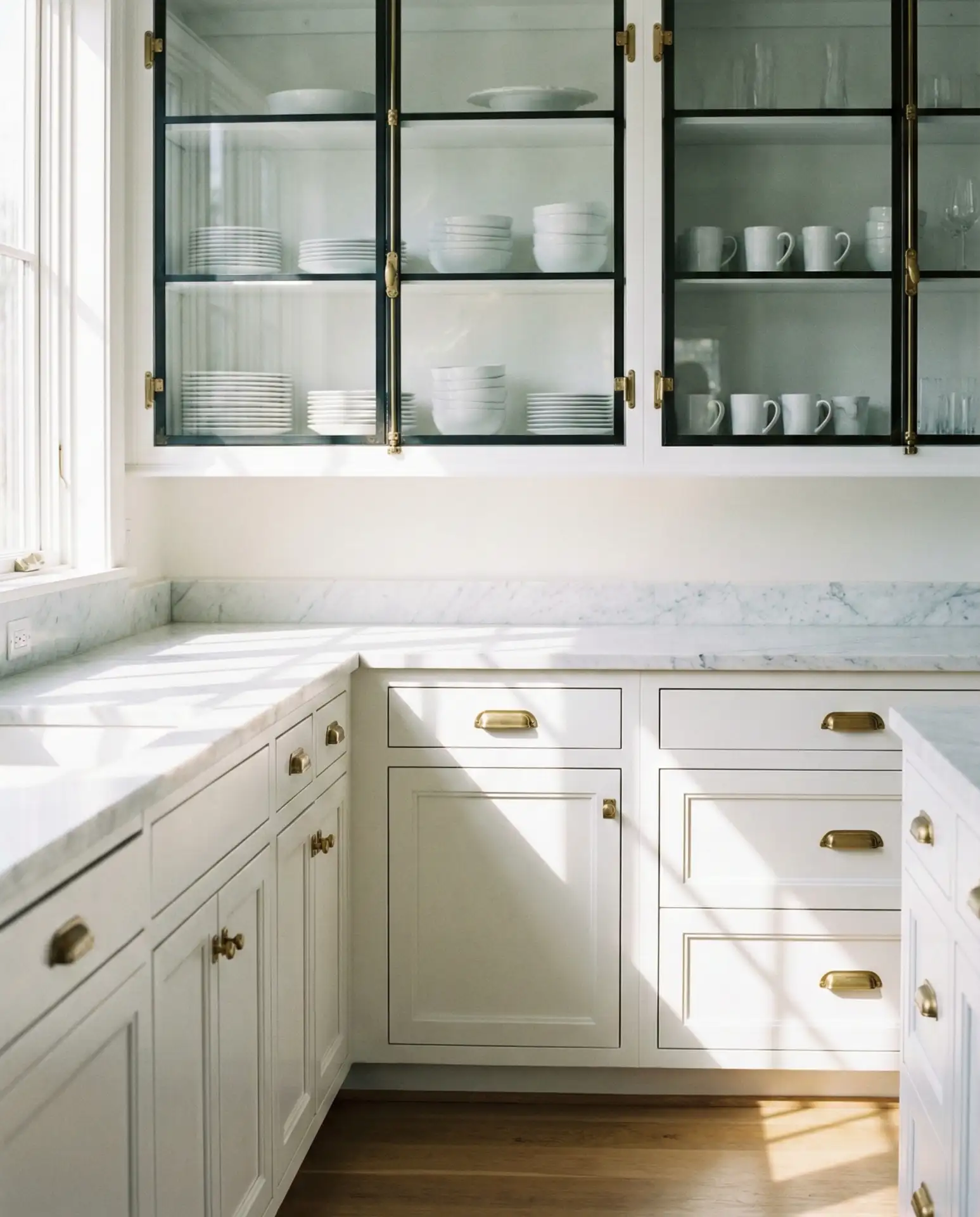 Glass-Front Cabinets for Display and Light 1