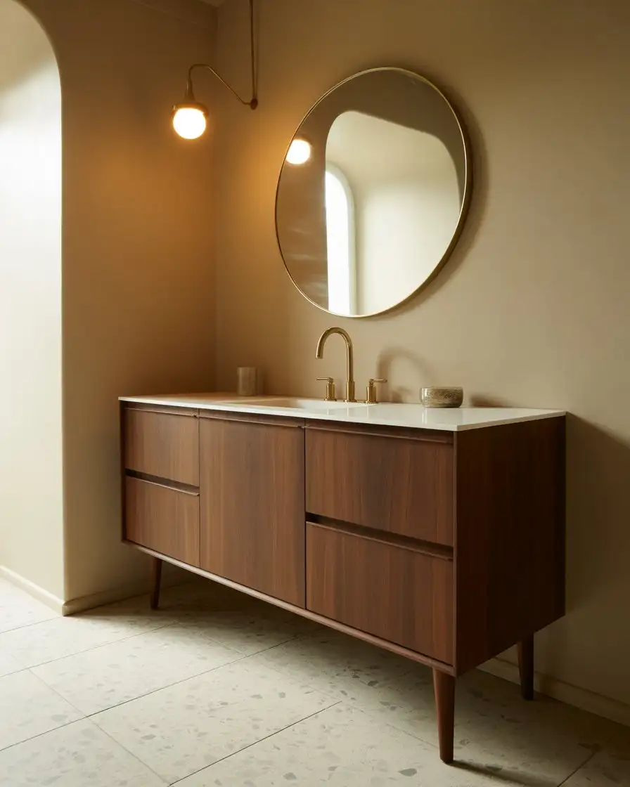 Go Budget-Friendly Mid Century Modern with Terrazzo Accents 2