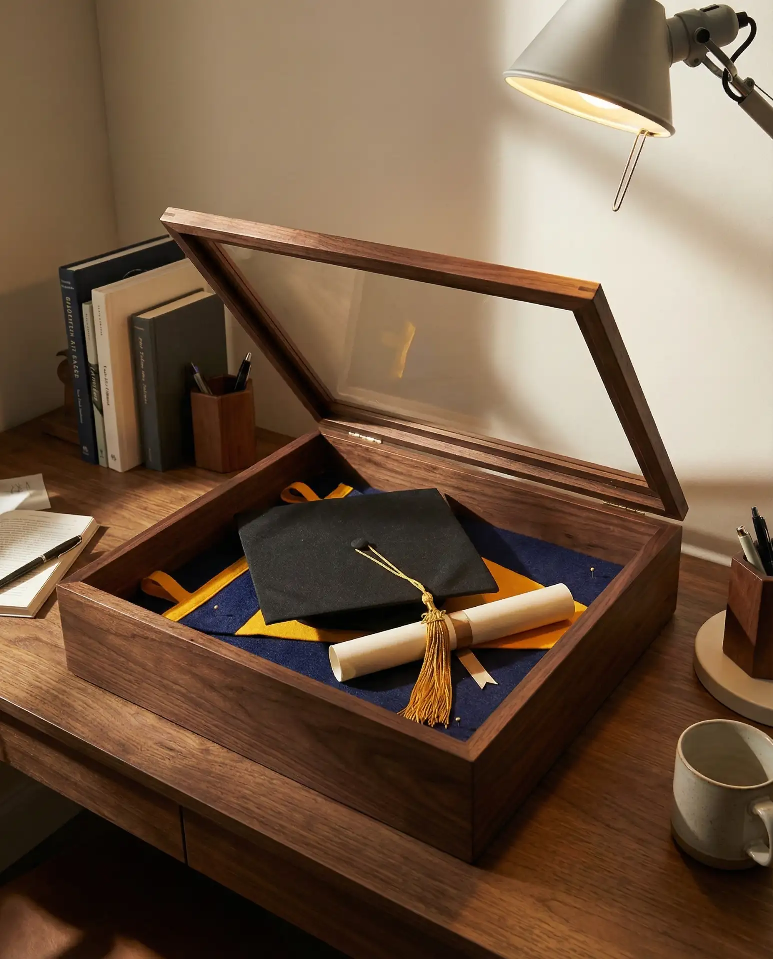 Graduation Cap and Tassel Shadow Box 2