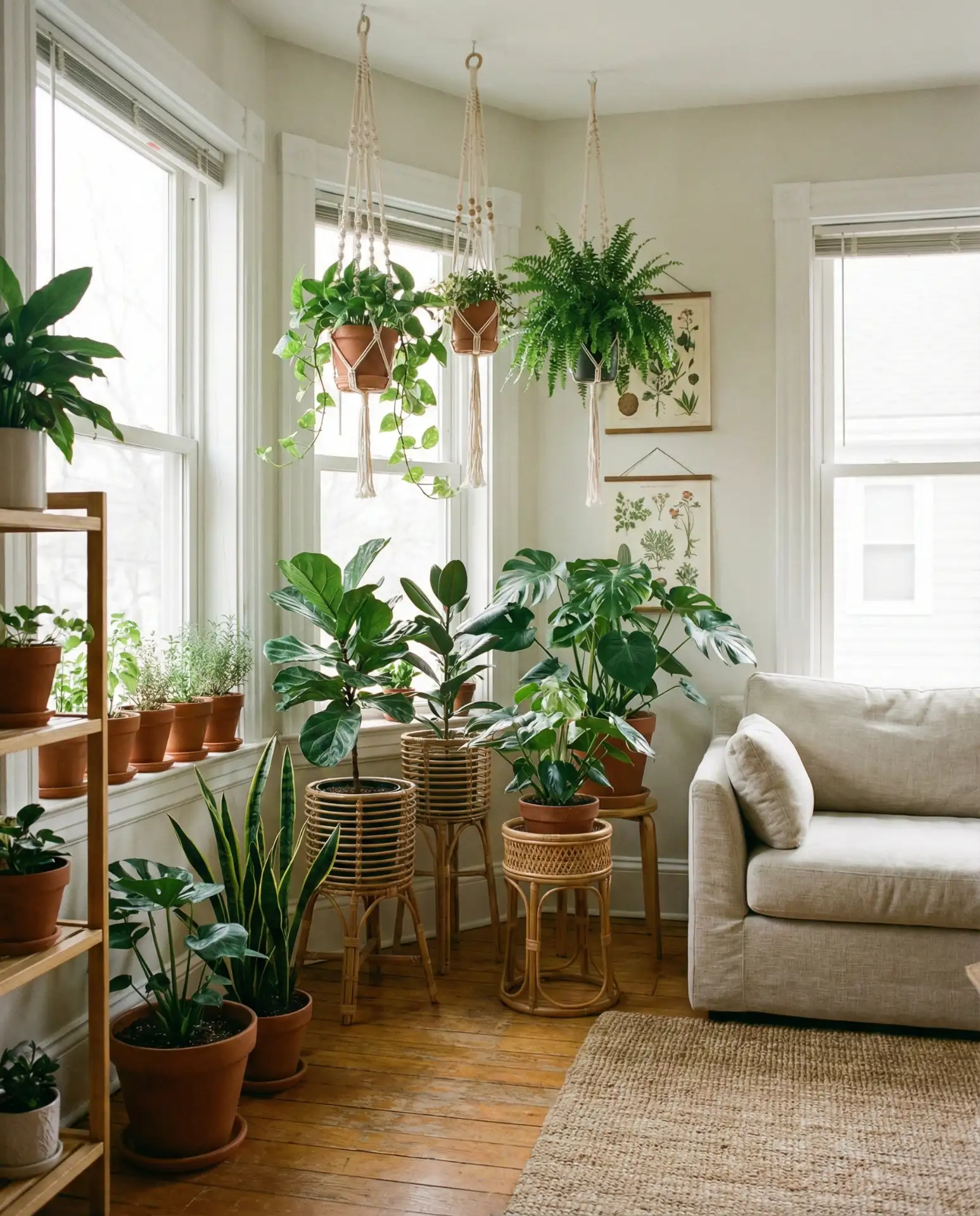 Green Biophilic Plant Integration 2