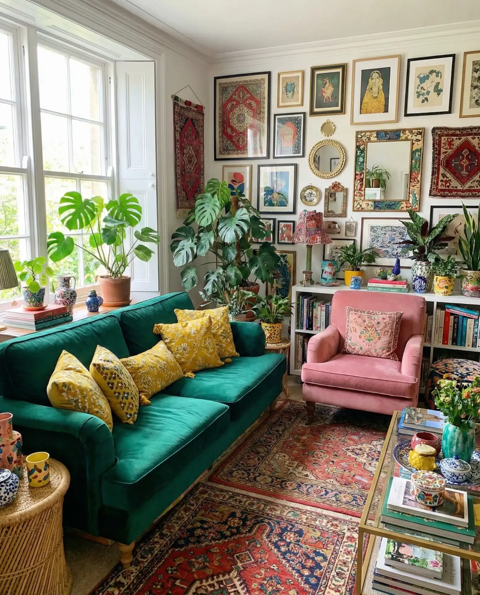 Green, Pink, and Yellow Maximalist Haven 2
