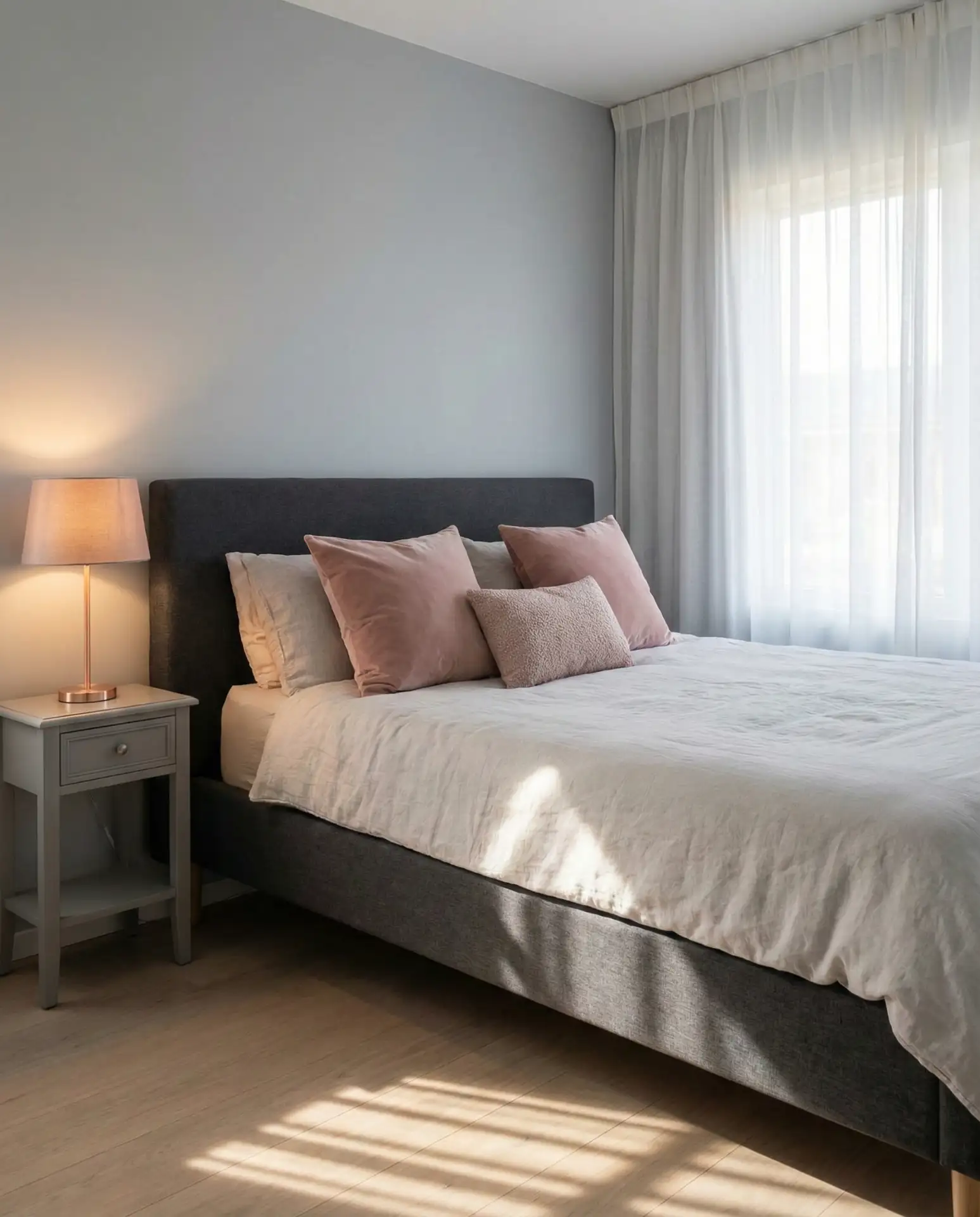 Grey and Blush Softness 1