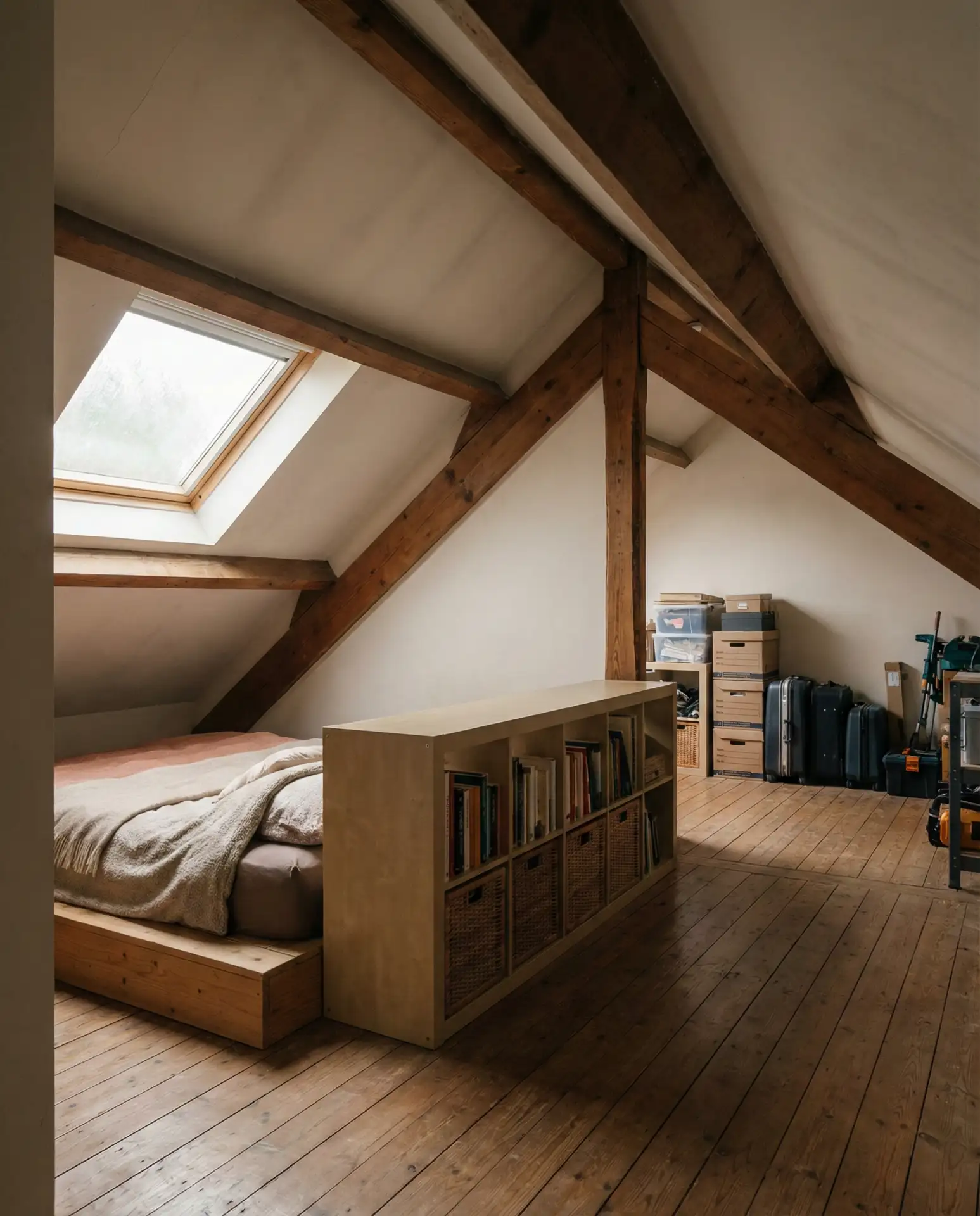 Half Attic Conversion with Dual Purpose 1