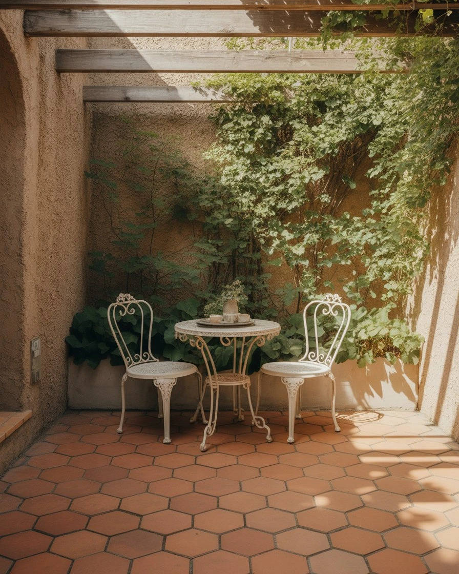 Hexagon Paver Patio 2