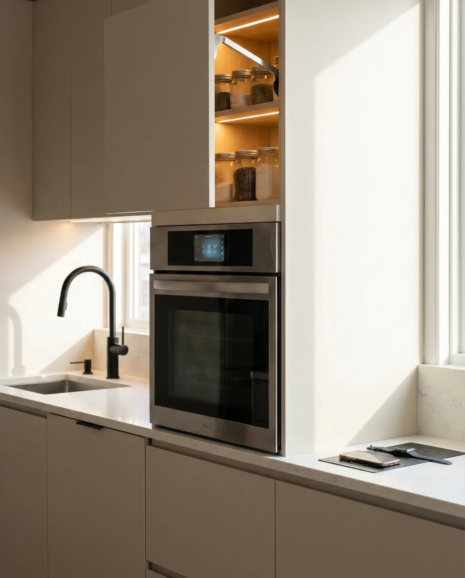 High-End Smart Galley with Touchless Features 2