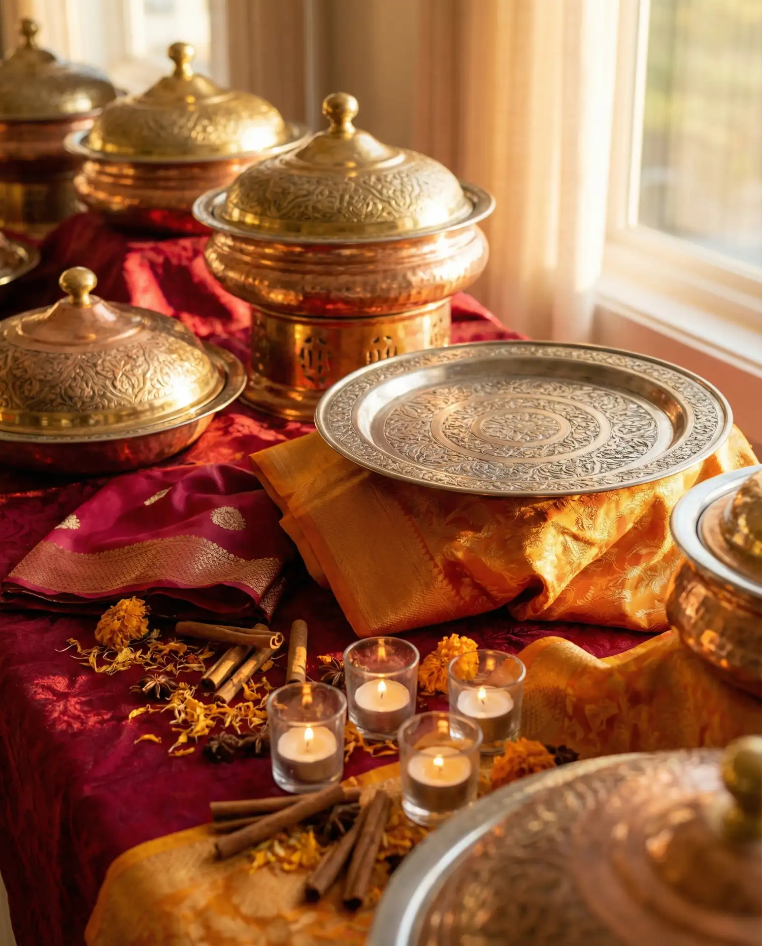 Indian-Inspired Spice Market Buffet 2