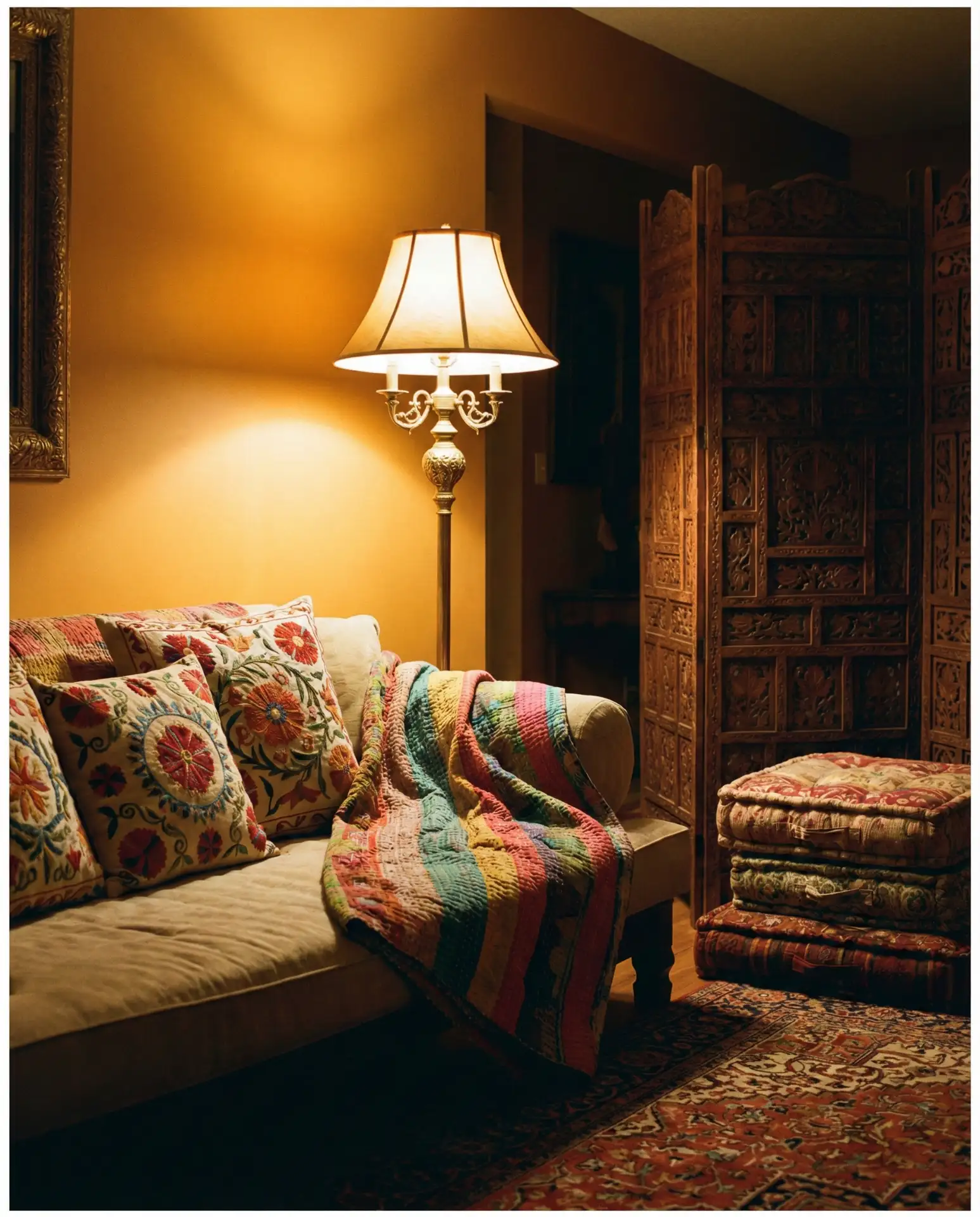 Indian Textile Richness and Color 1