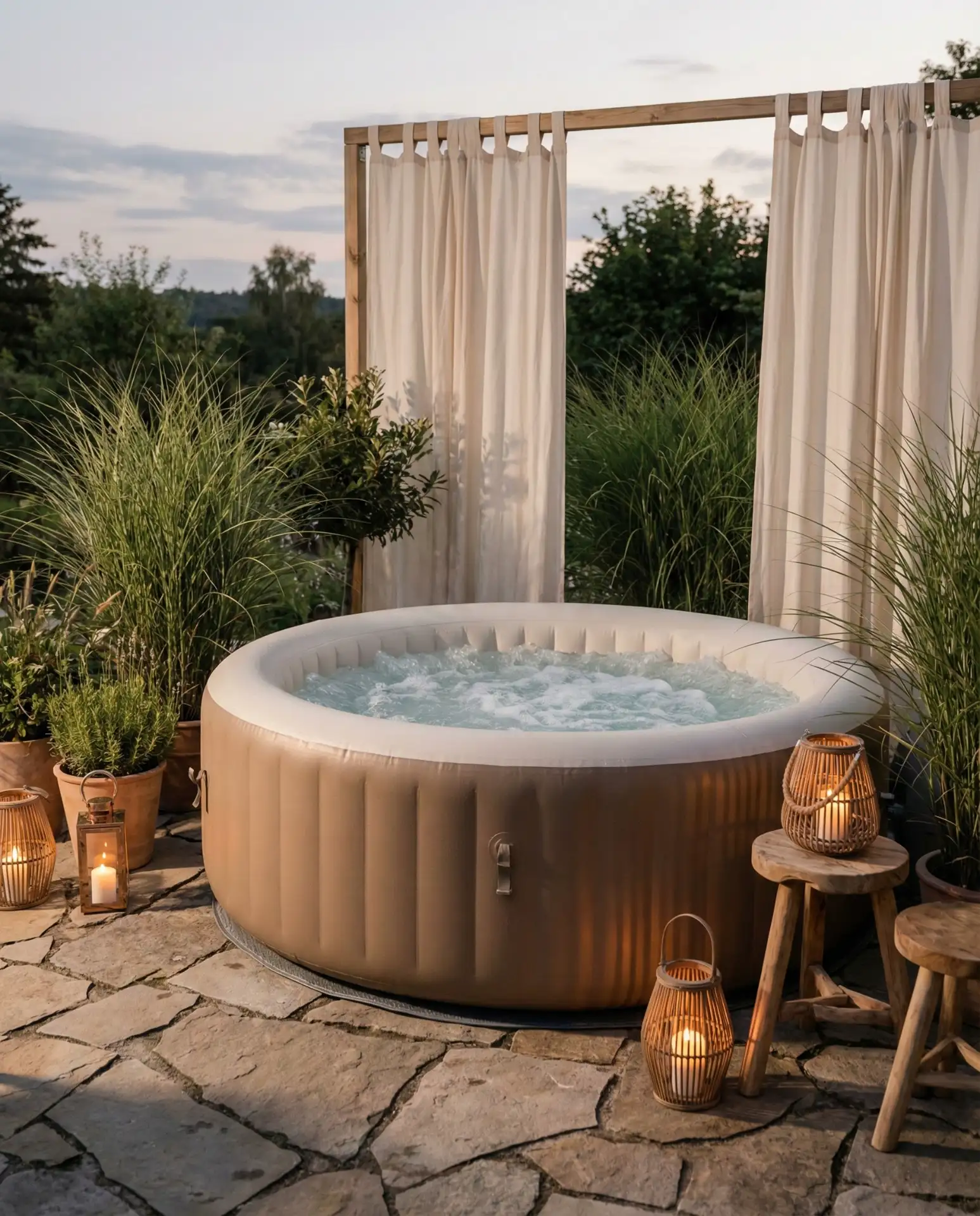 Inflatable Hot Tub Retreat 2