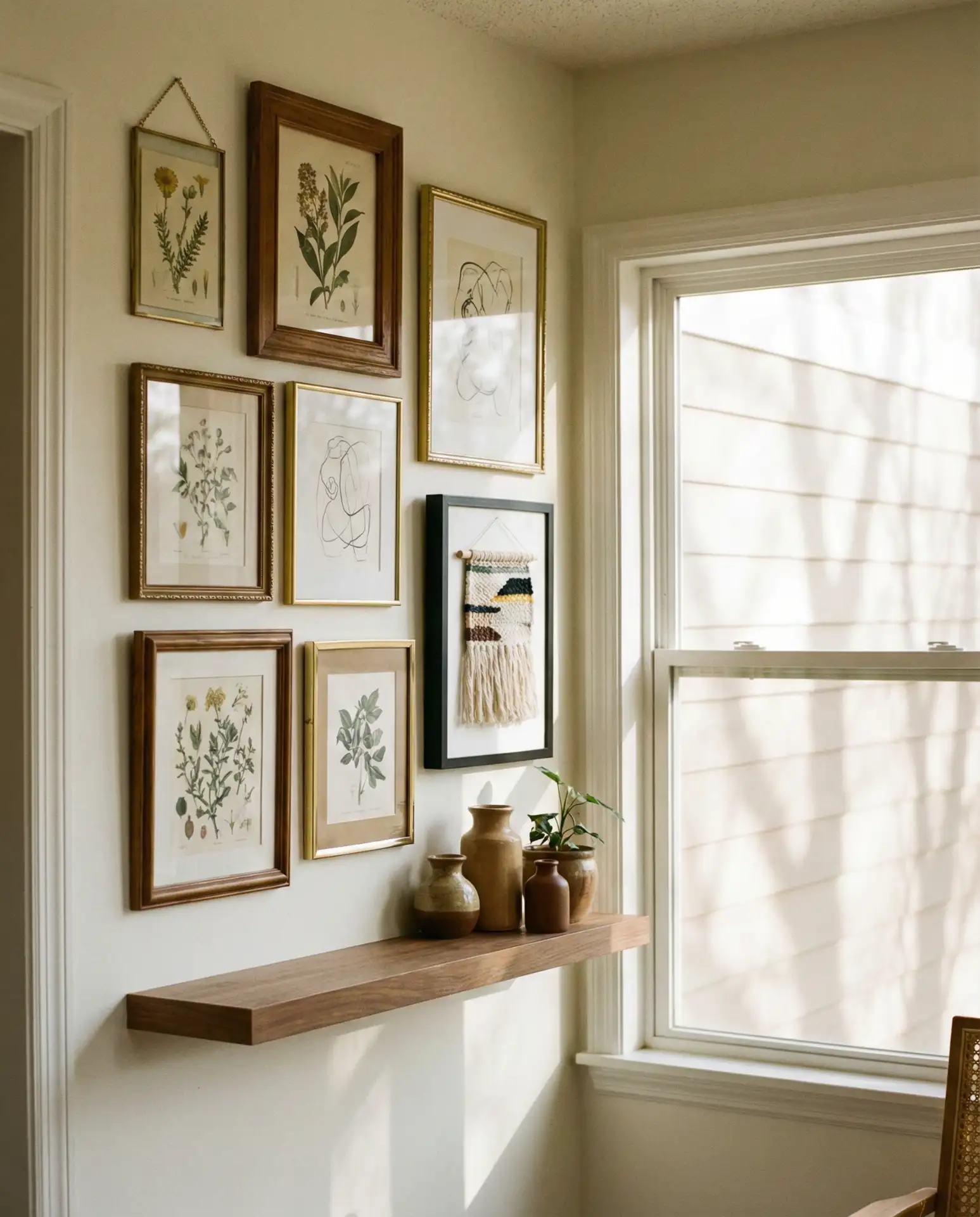 Inspiration Wall with Gallery Display 1