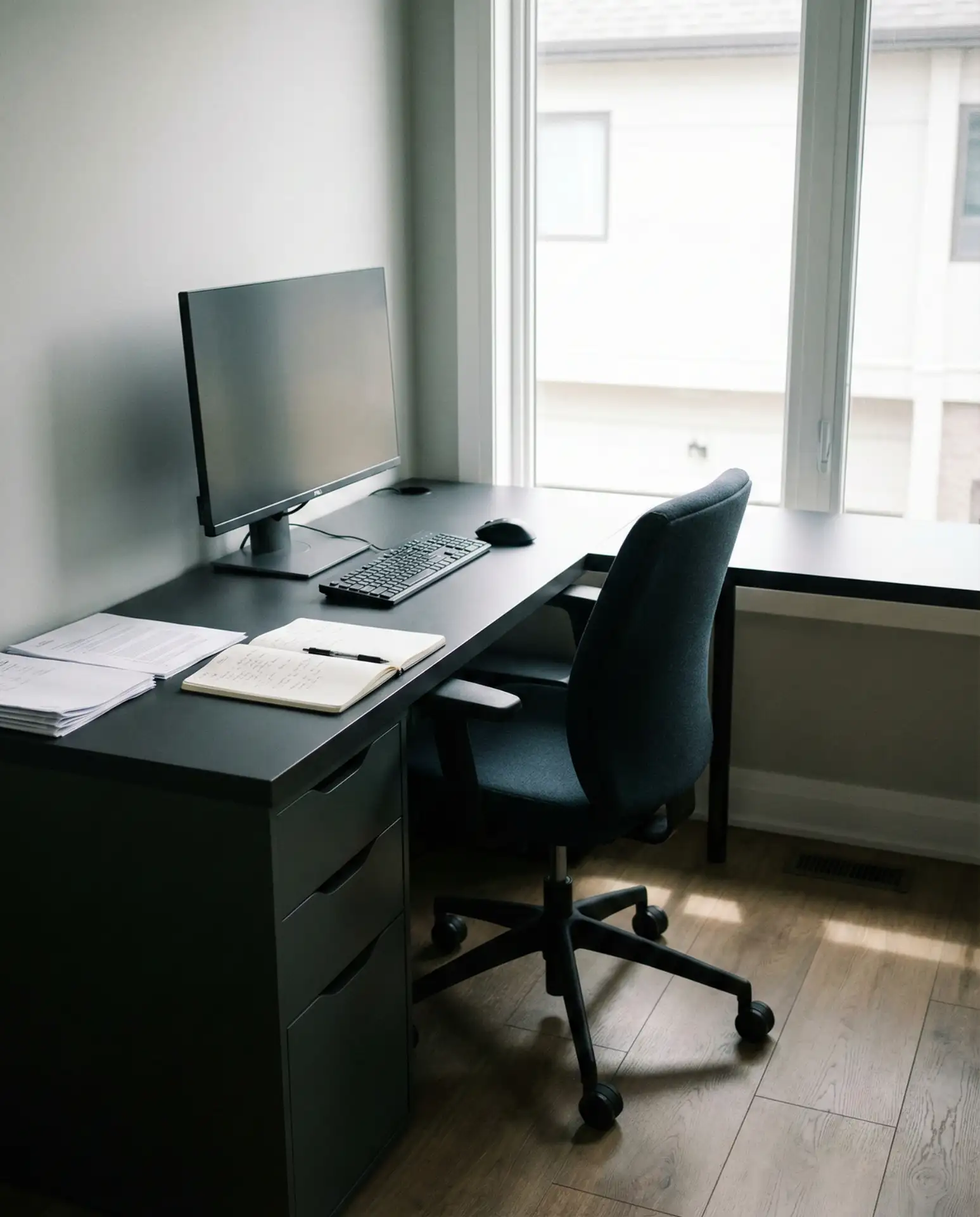 L-Shaped Desk for Maximum Surface Area 2
