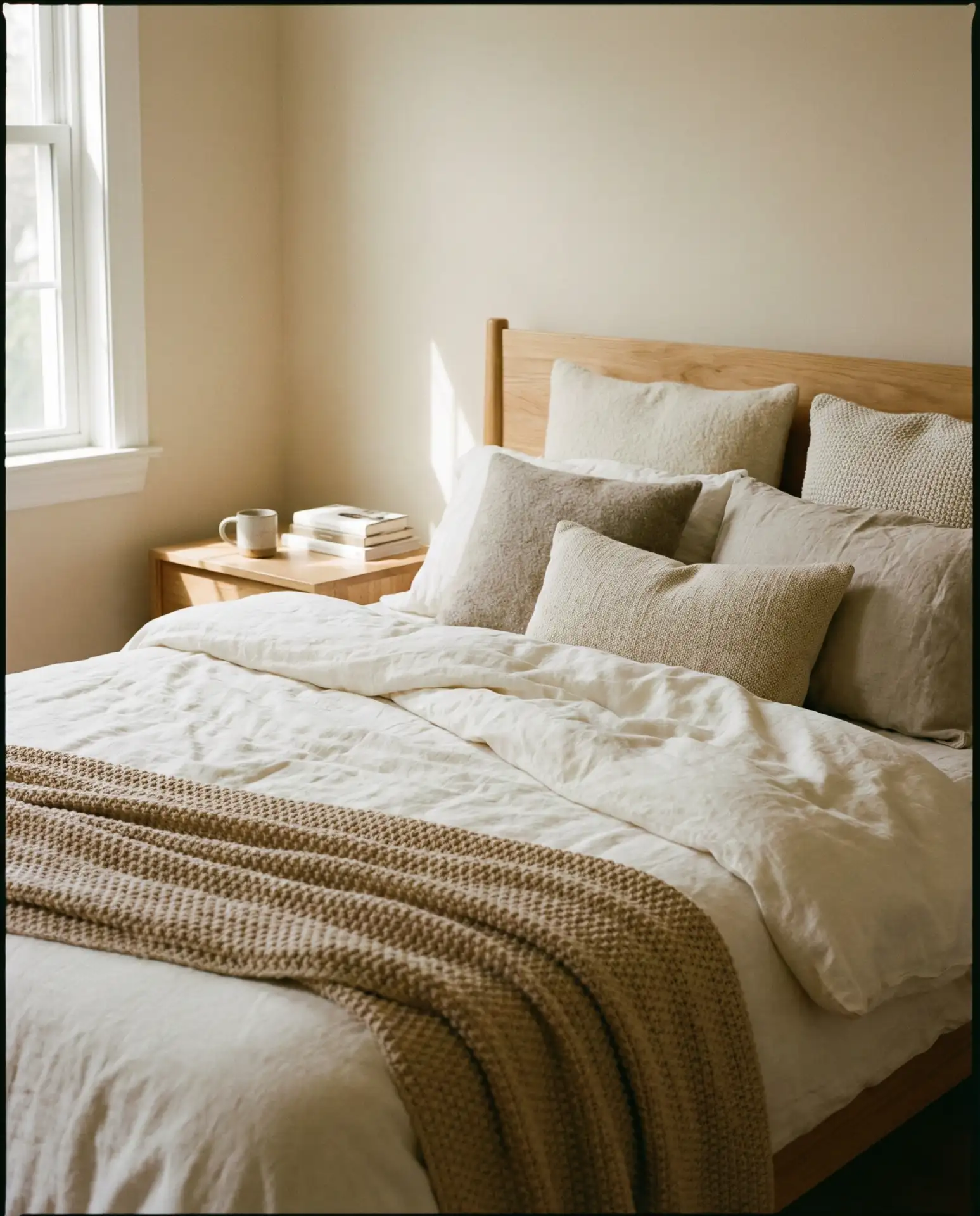 Layered Neutral Textiles for Ultimate Comfort 2