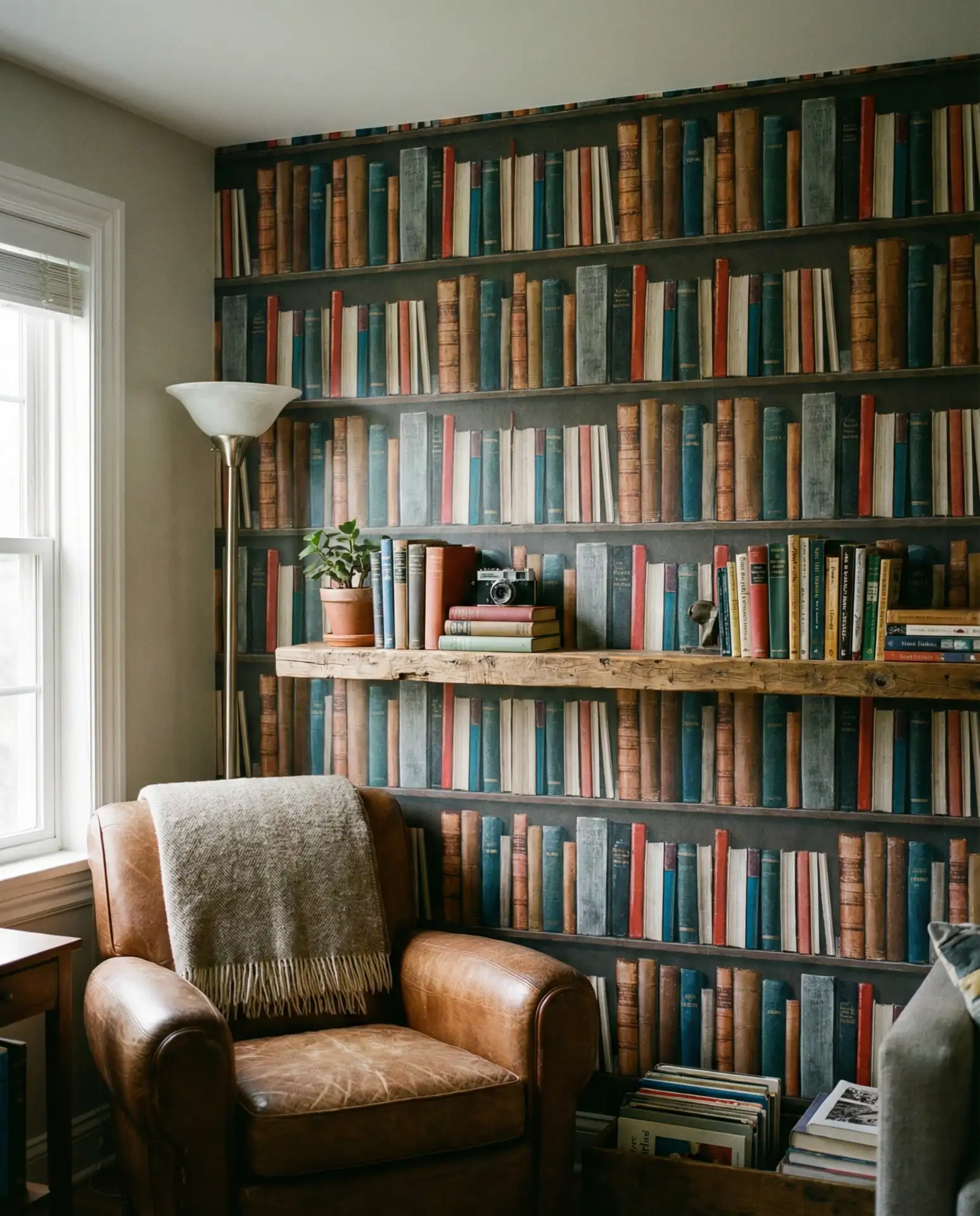 Library Wallpaper and Painted Murals 2