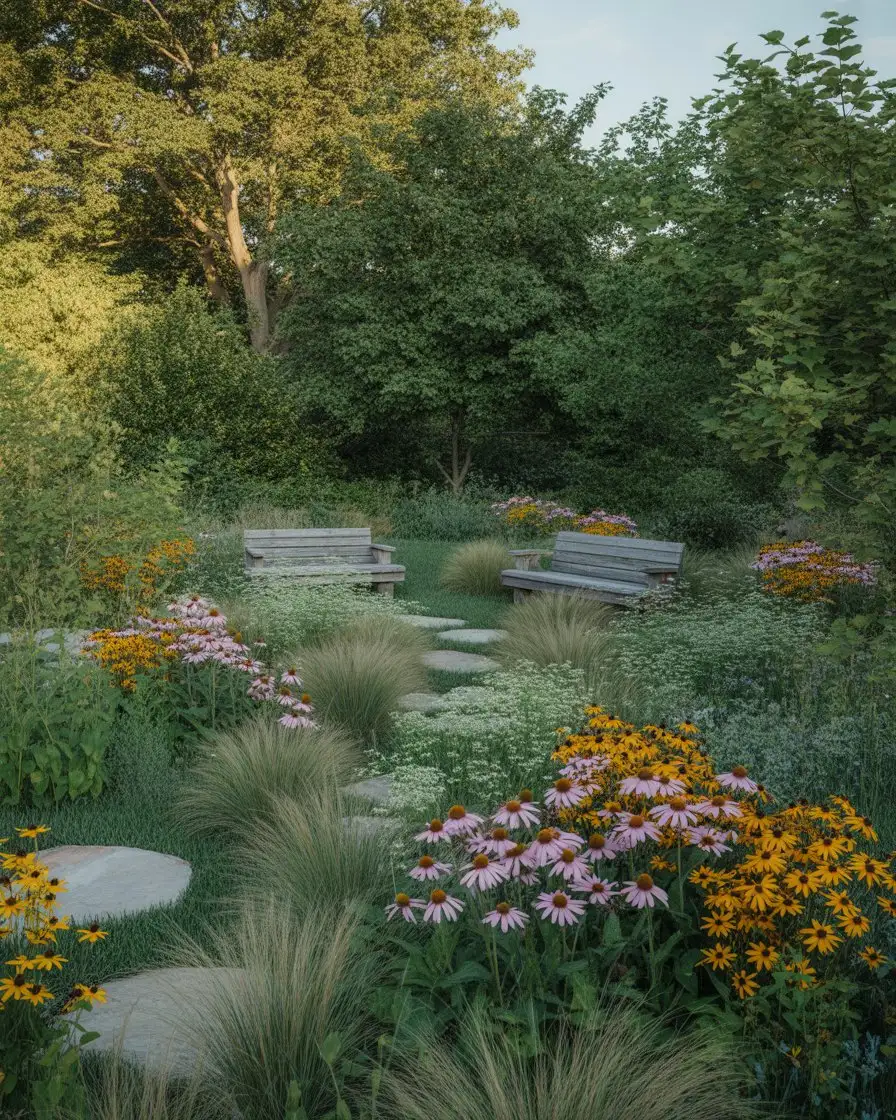 Low-Maintenance Native Plant Landscape 1