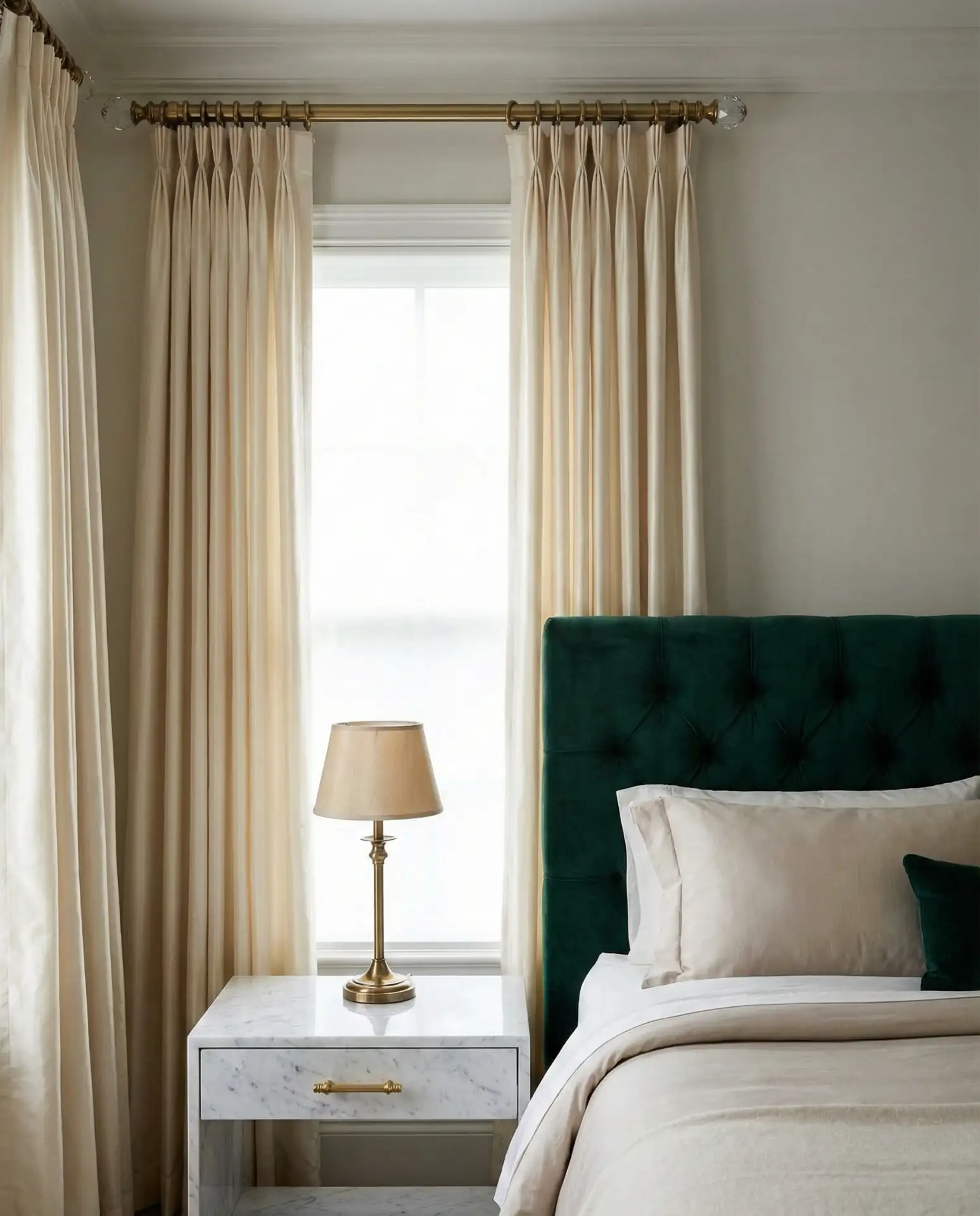 Luxury Curtains with Decorative Hardware 1