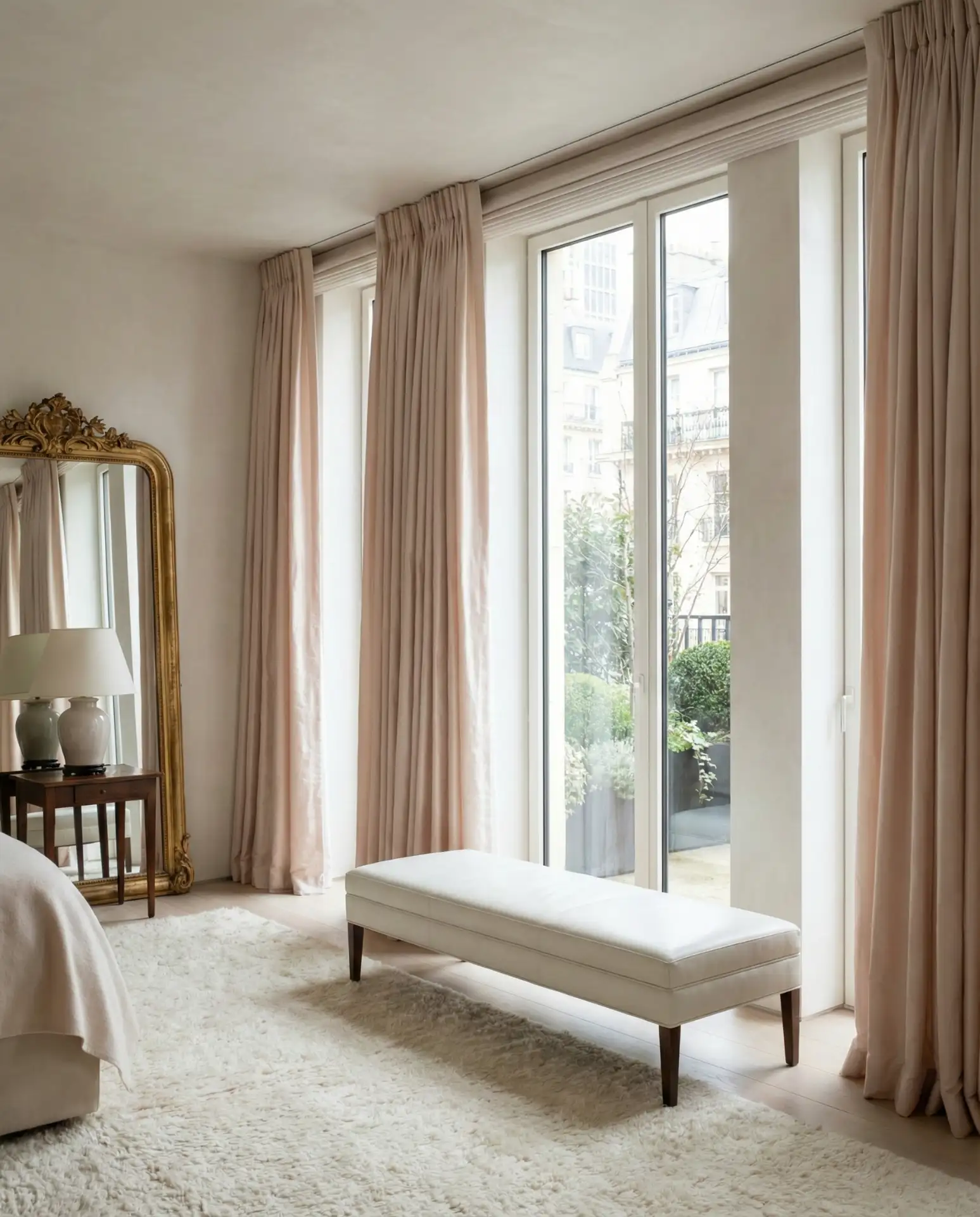 Master Modern Luxury with Silk Drapery Panels 1