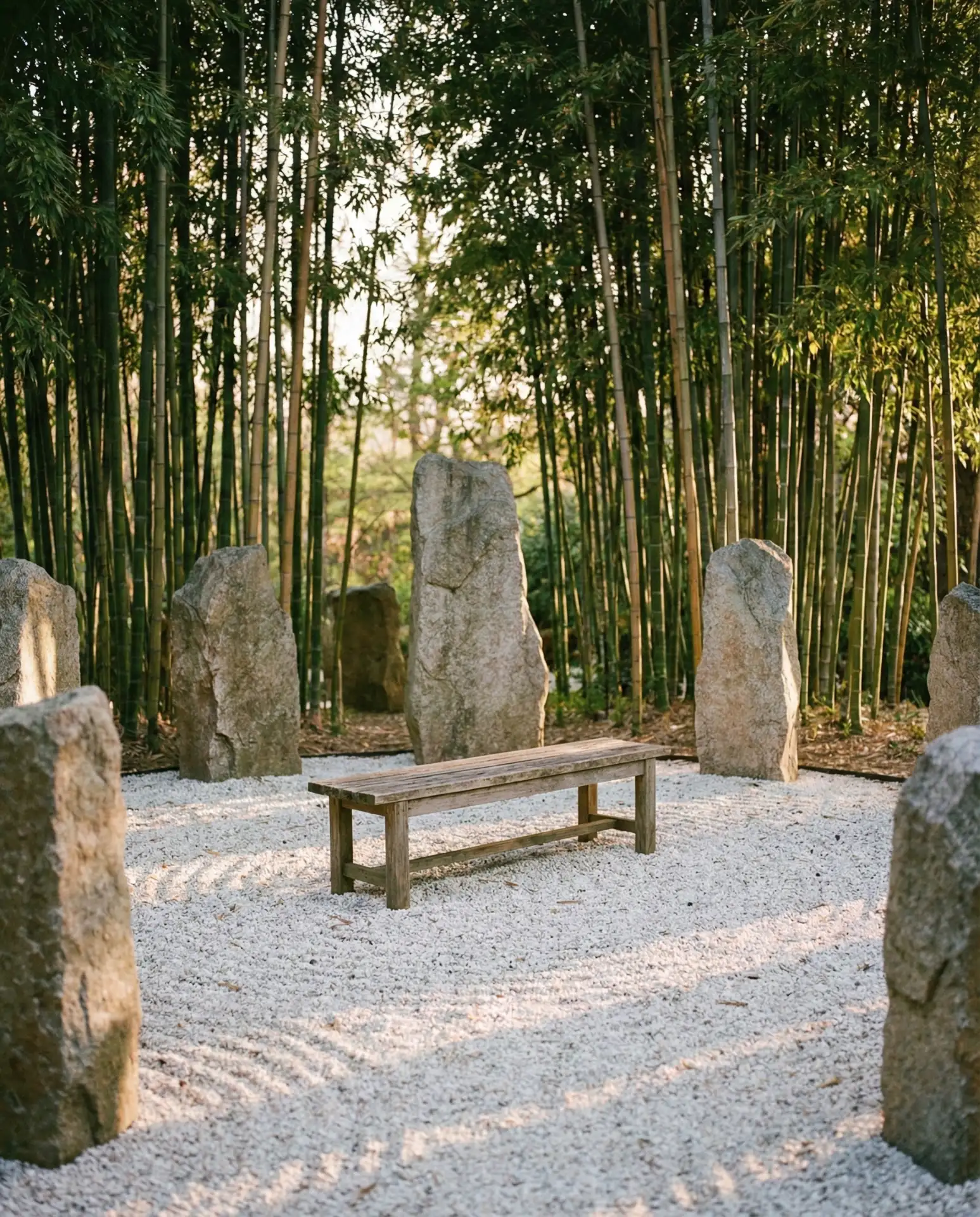 Meditation Circle Rock Garden 1