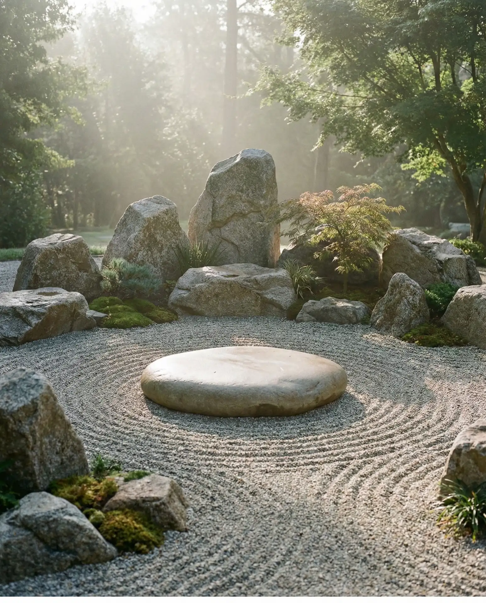 Meditation Circle Rock Garden 2