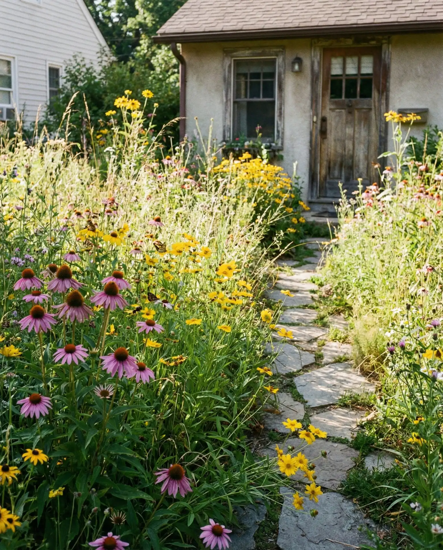 Micro Meadow for Tiny Front Yards 2