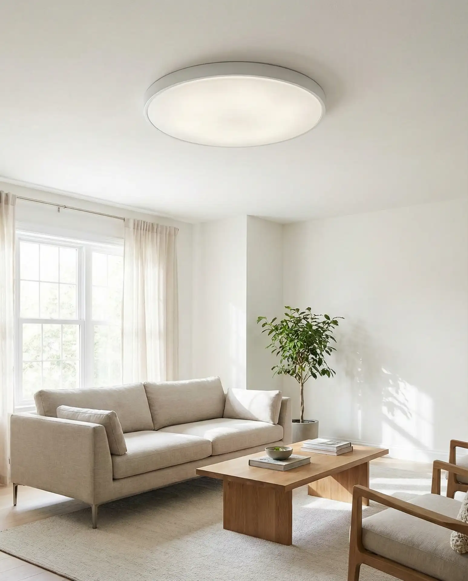 Minimalist Fixtures for Low Ceiling Spaces 2