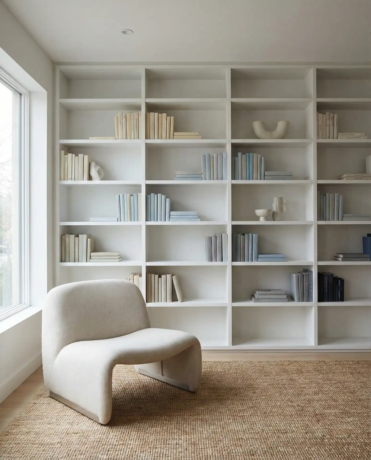 Minimalist Single-Wall Book Display 1