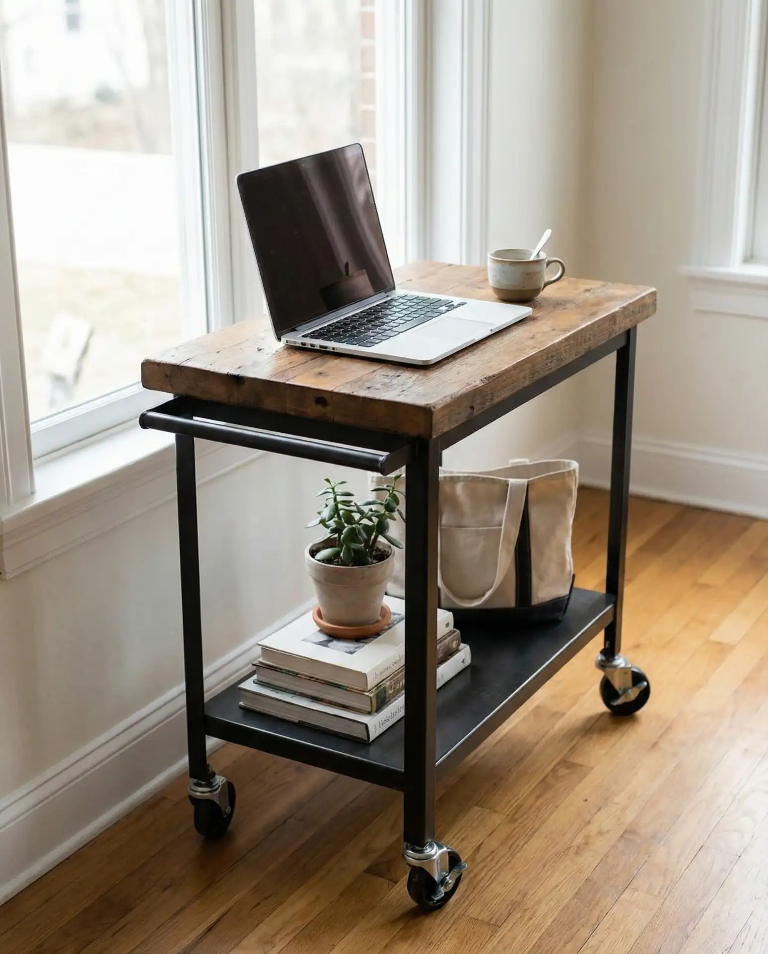 Mobile Cart Desk for Flexibility 2