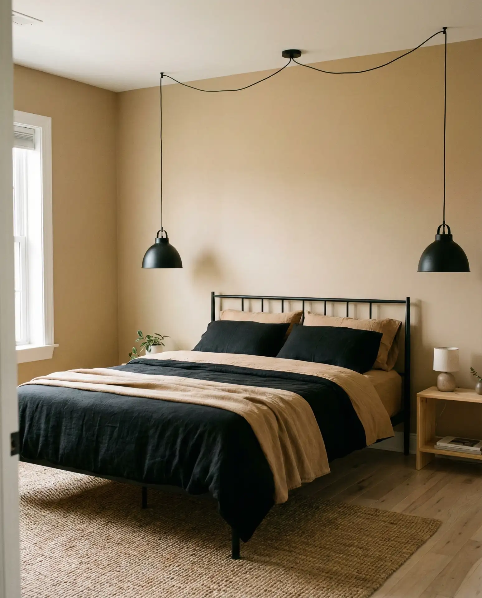 Modern Black and Tan Contrast 1