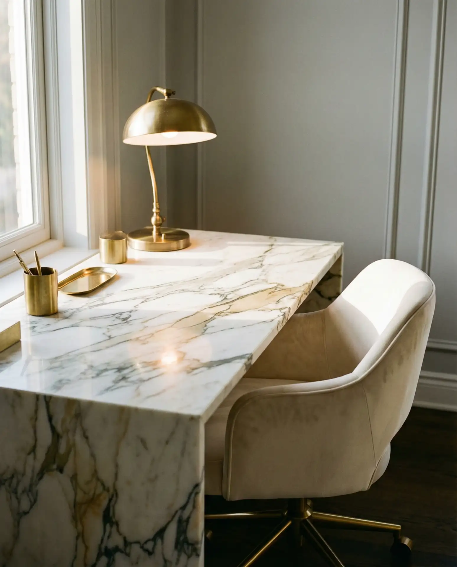 Modern Luxury Marble and Brass 1