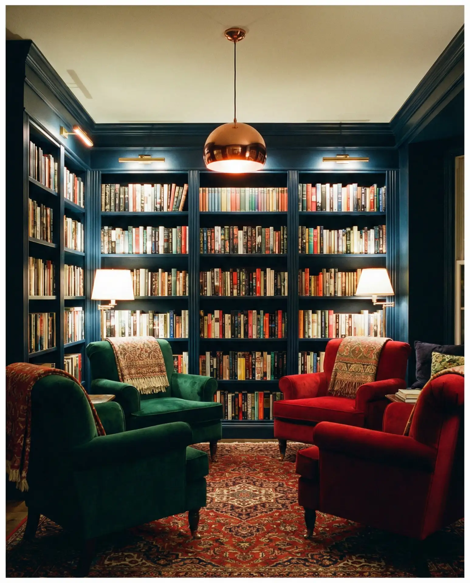 Moody Jewel-Tone Library 2