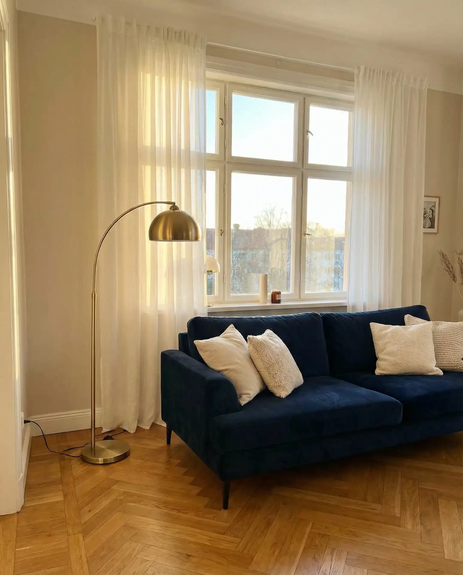 Navy and Cream Elegant Seating 1