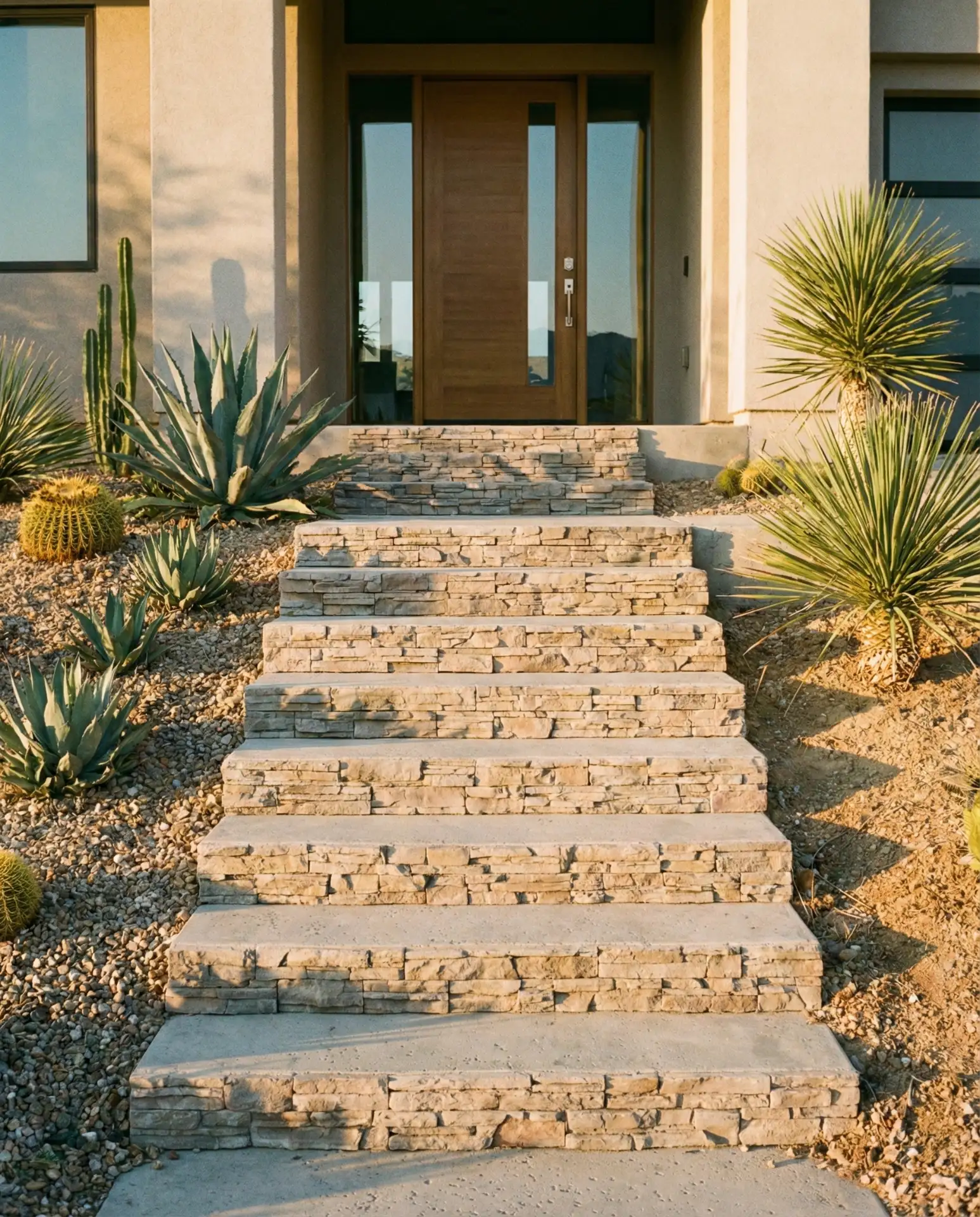 Outdoor Concrete and Stone Fusion 1