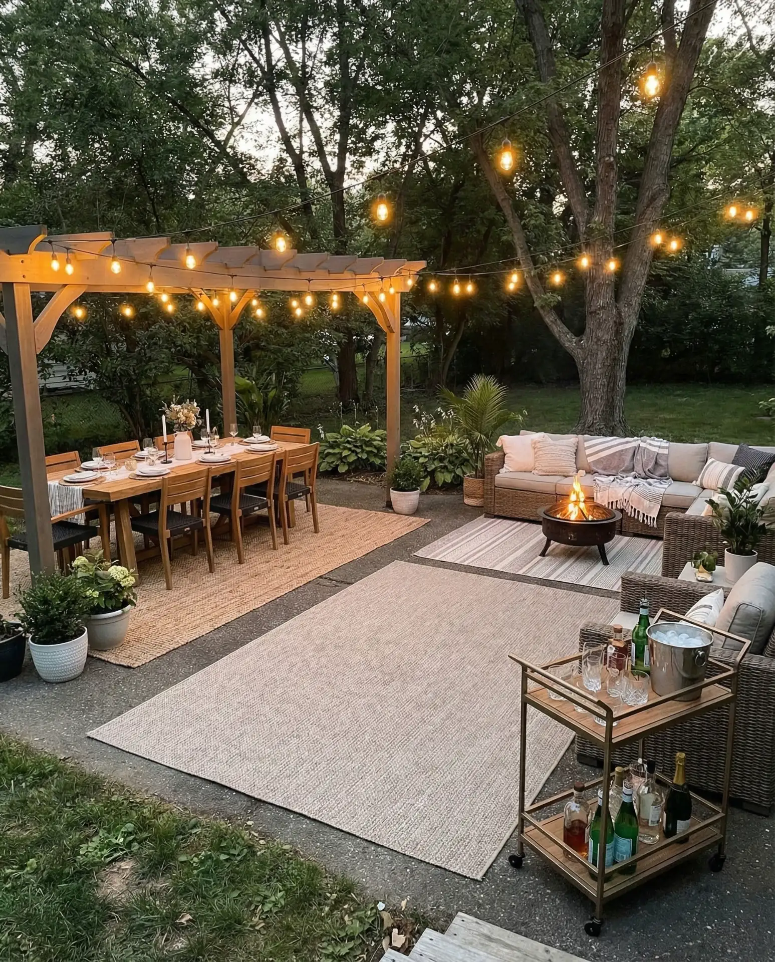 Outdoor Party Central with Multiple Zones 1