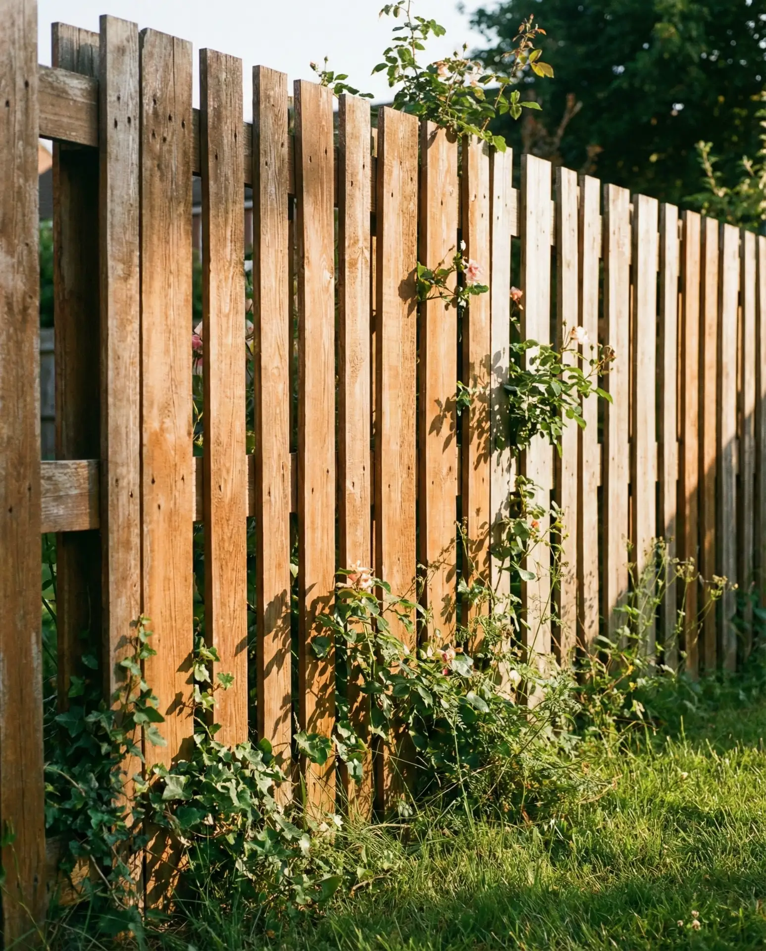 Pallet Wood Fence Panel Upgrade 1