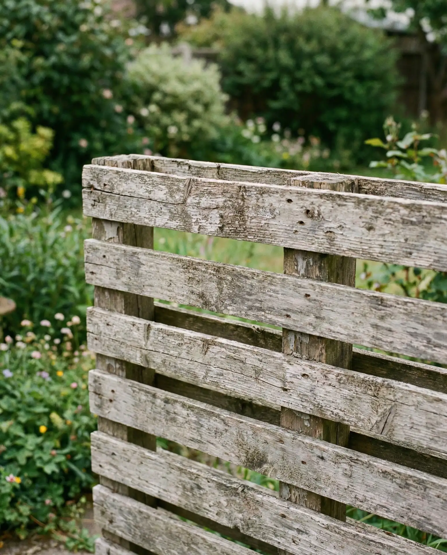Pallet Wood Fence Panel Upgrade 2