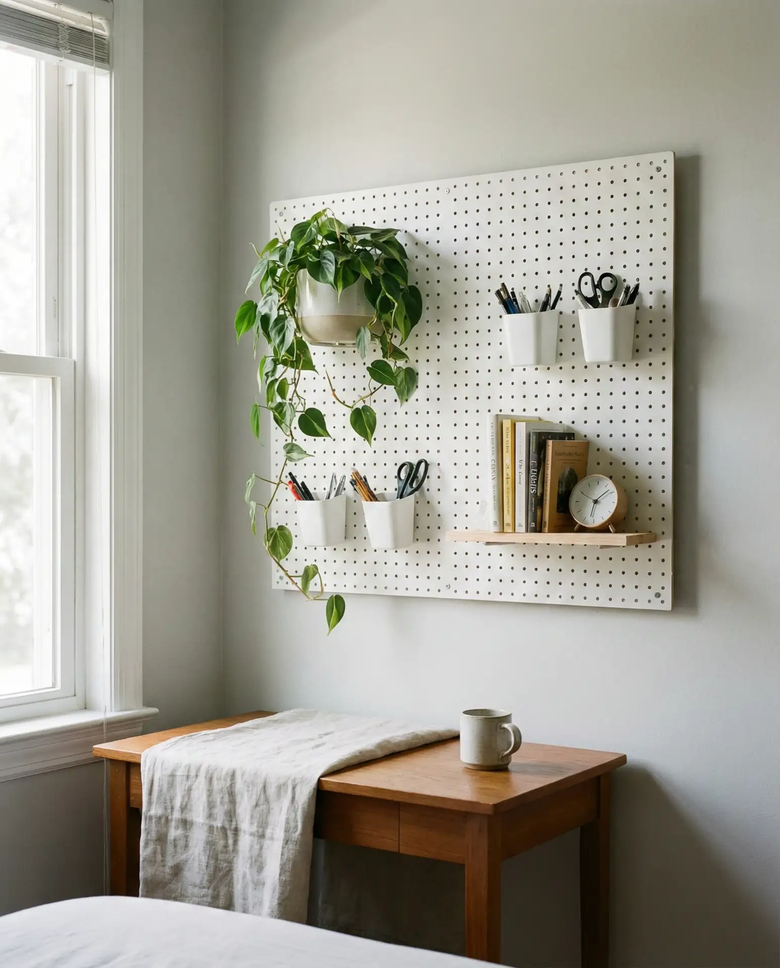 Pegboard Wall Organization 2