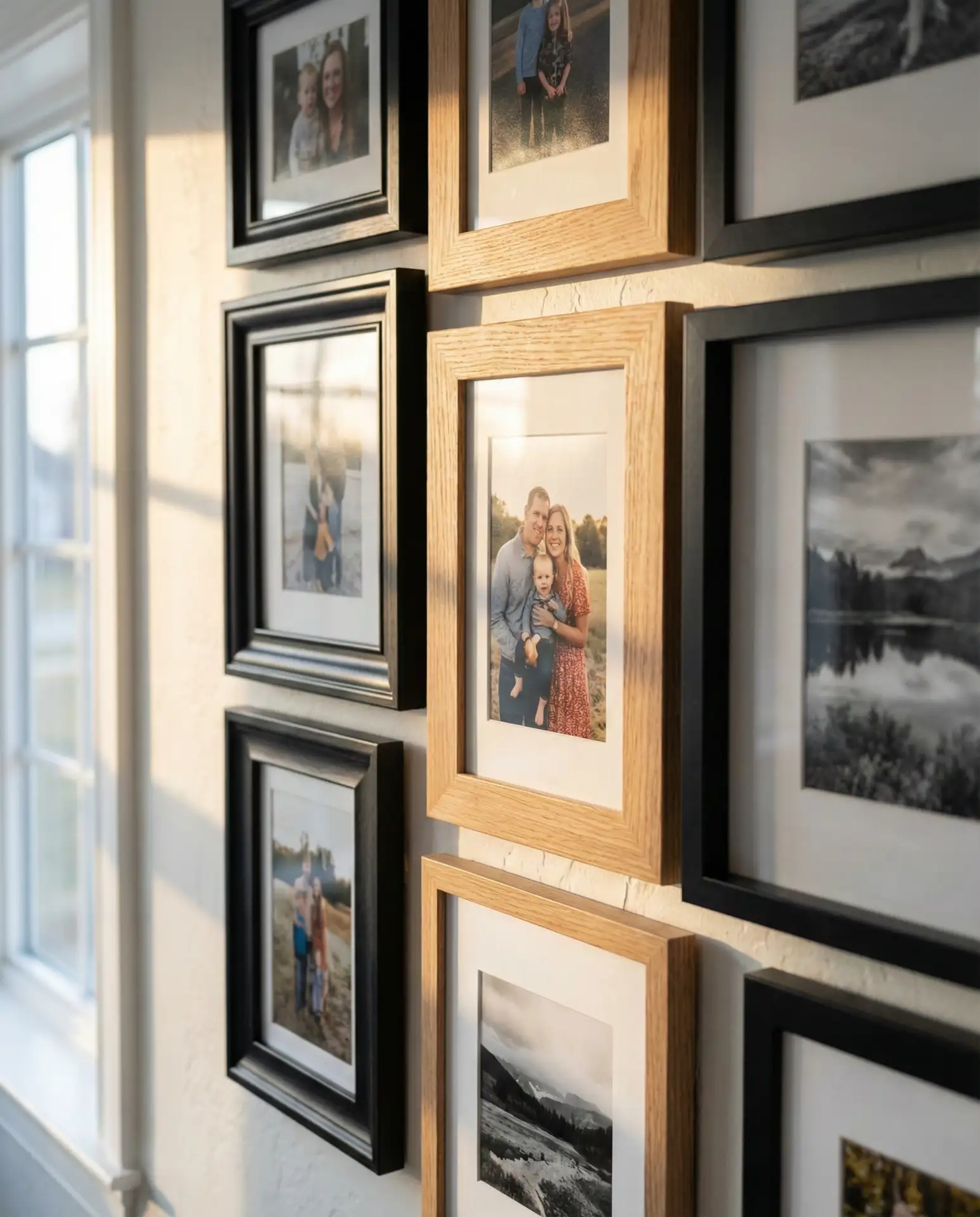 Personal Photo Display Wall 1