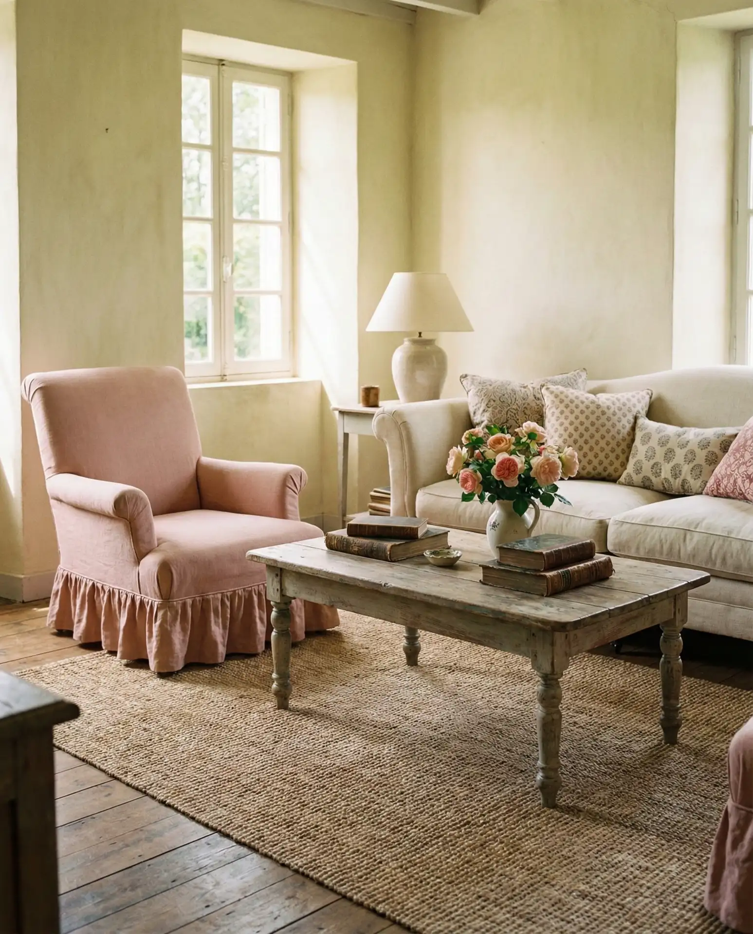Pink Accents for Unexpected Warmth 1