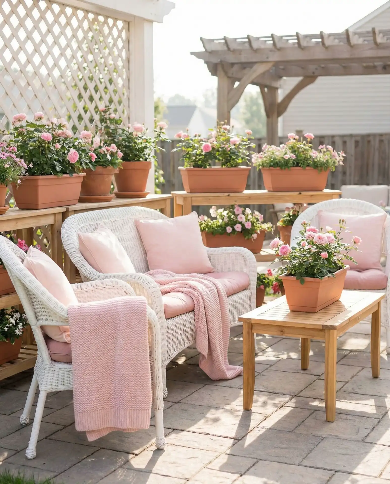 Pink Feminine Garden Escape 1