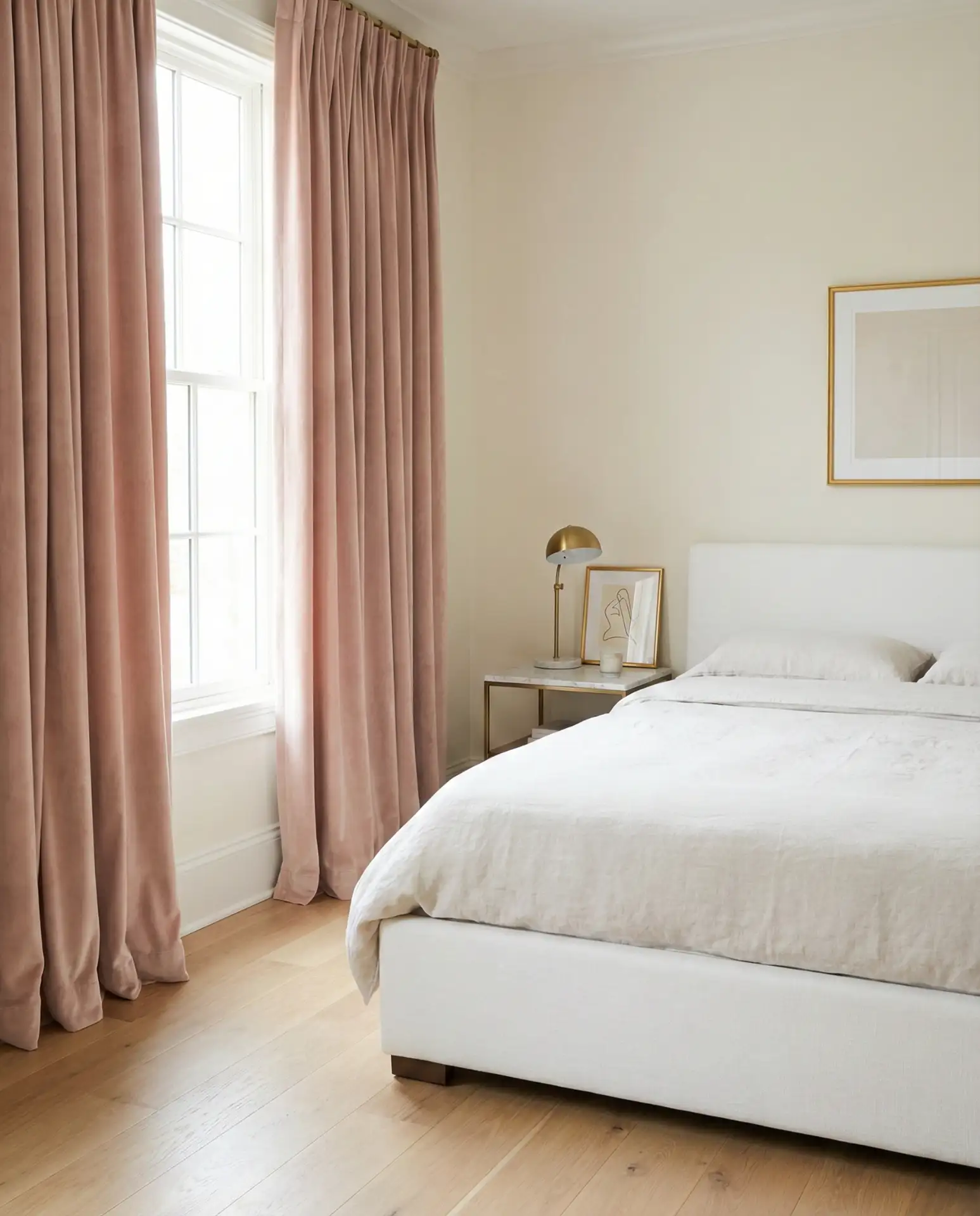 Pink Velvet Curtains for Playful Sophistication 2