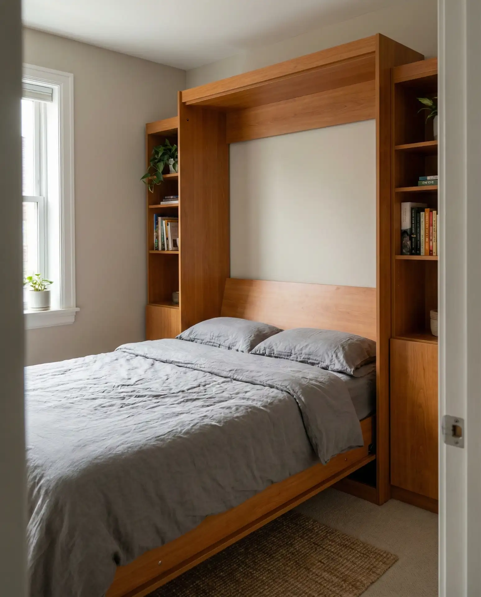 Platform Bed with Under-Bed Drawers 2