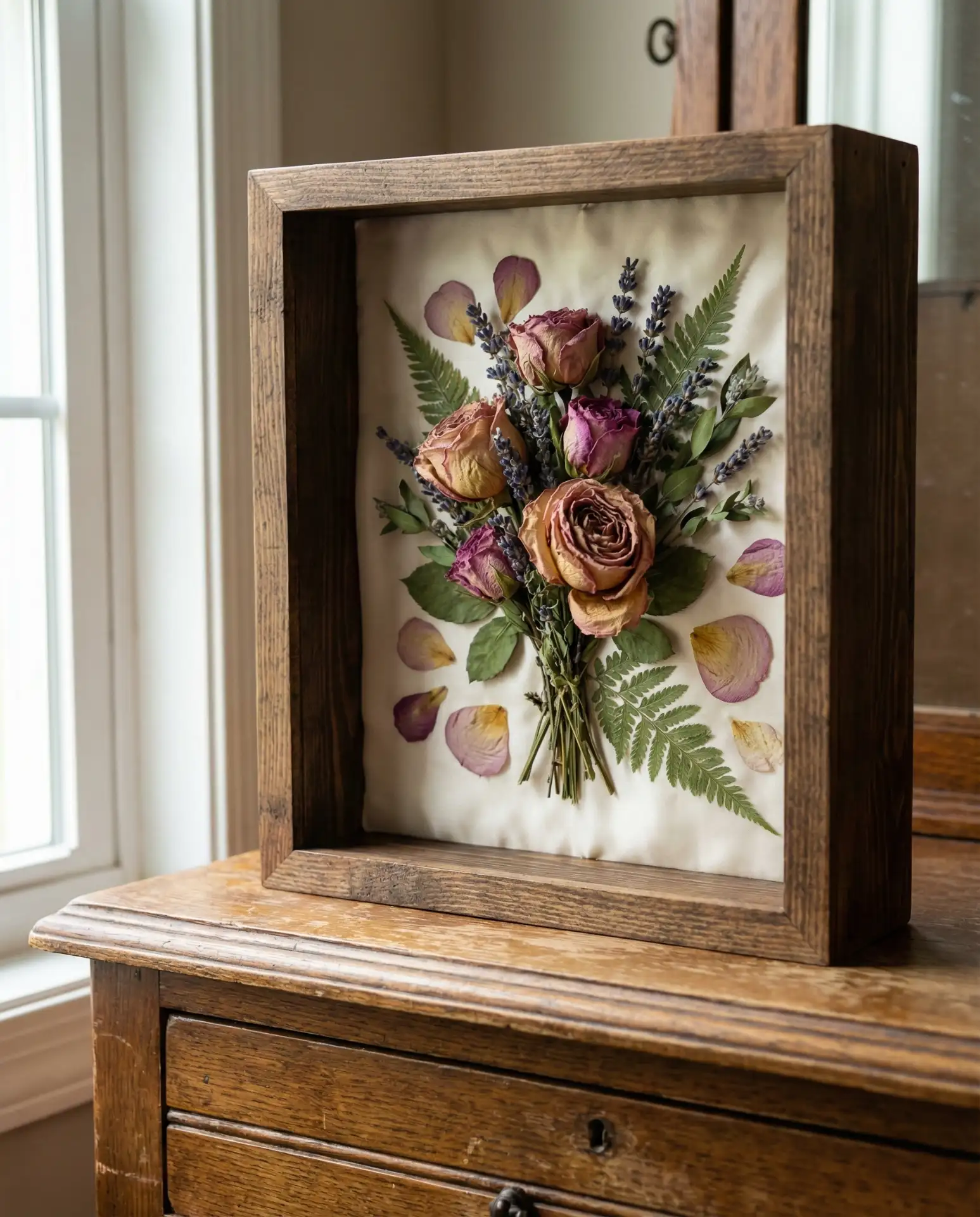 Pressed Wedding Bouquet Preservation 1