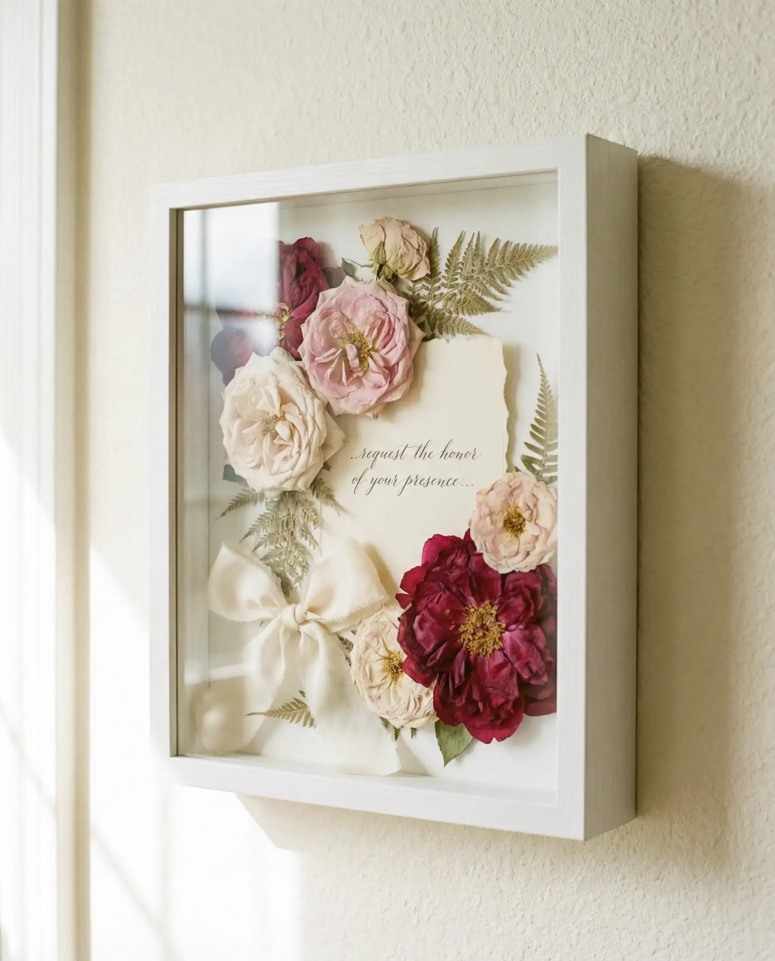 Pressed Wedding Bouquet Preservation 2