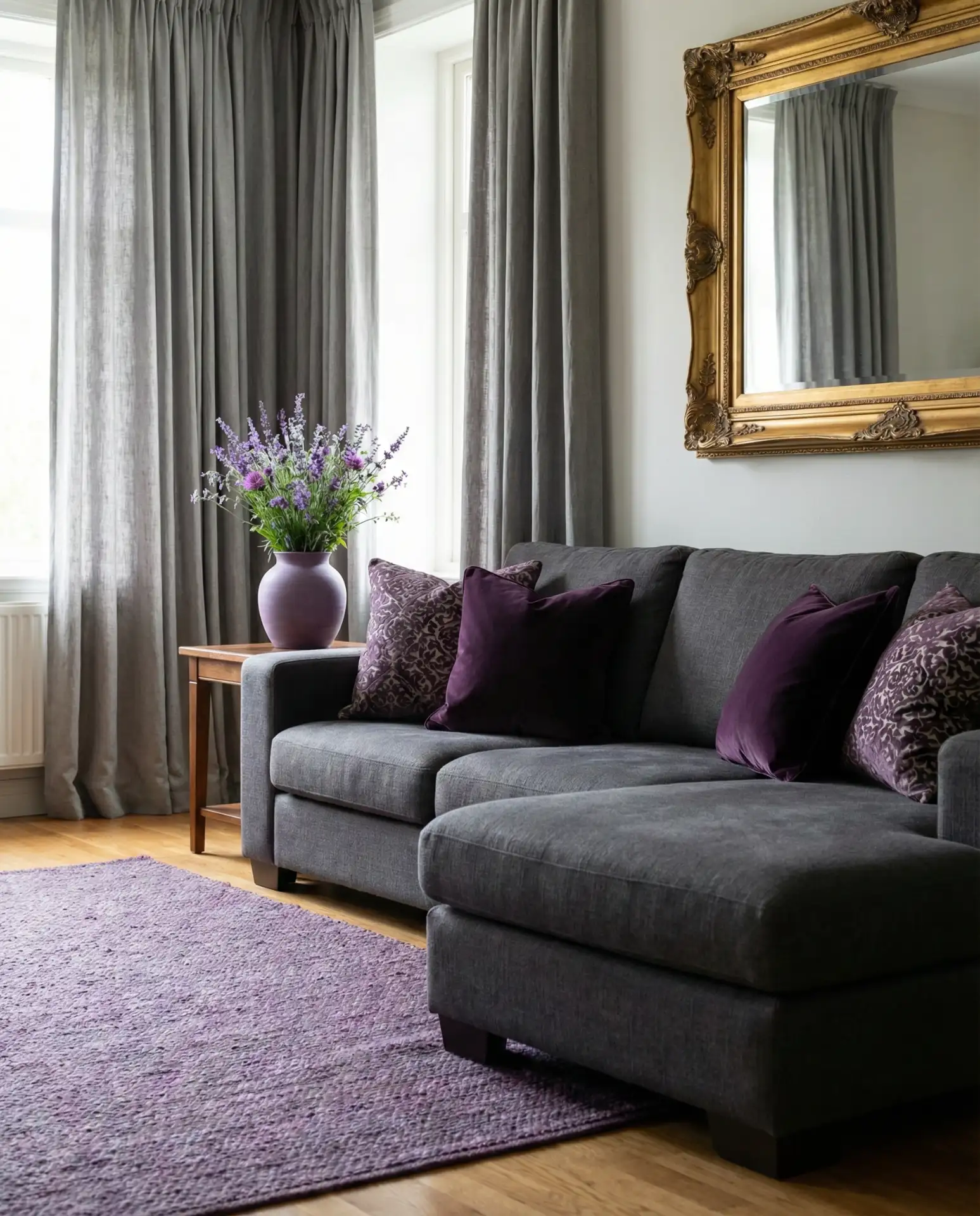 Purple and Grey Regal Touch 2