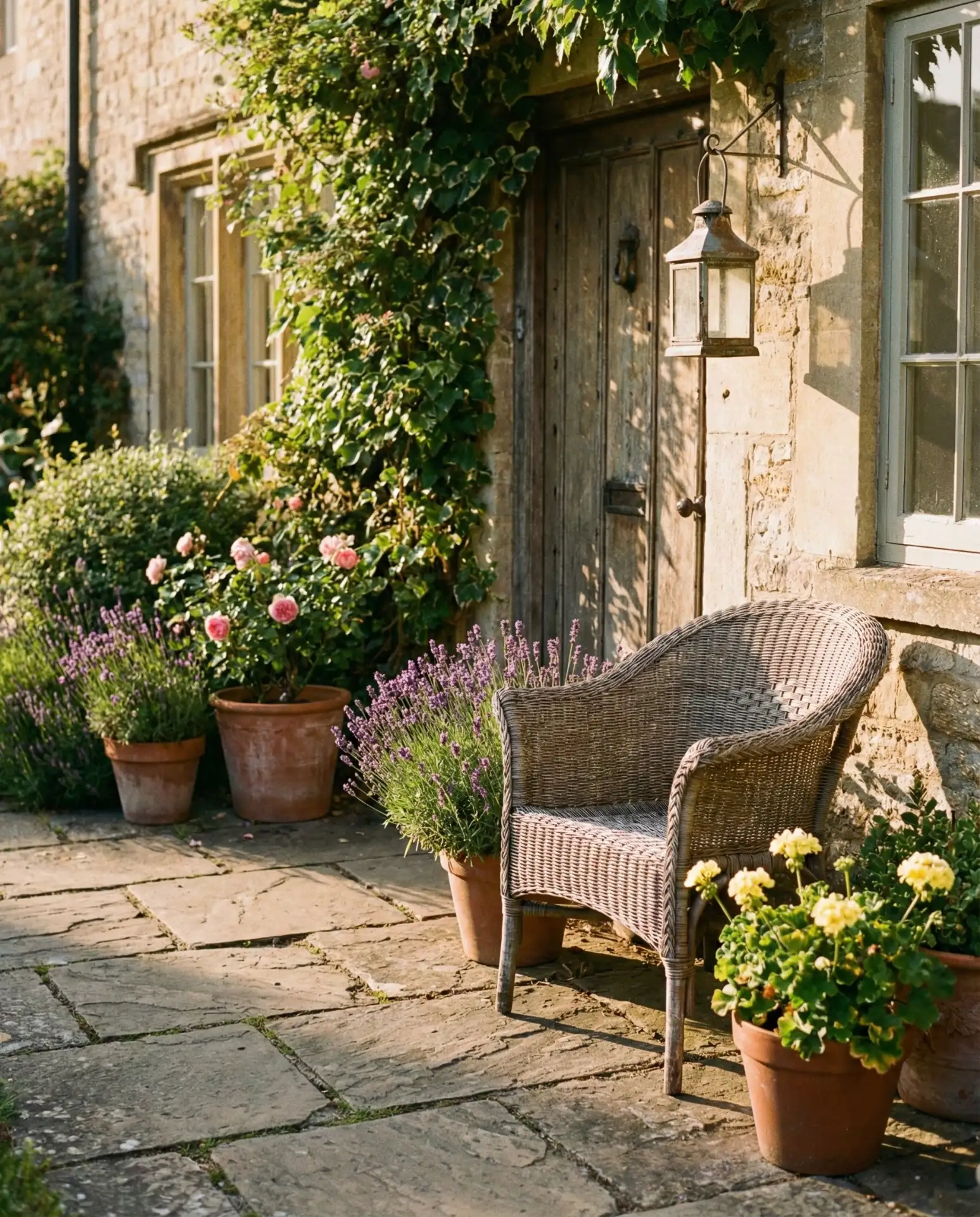 Quaint Cottage Porch Garden 2