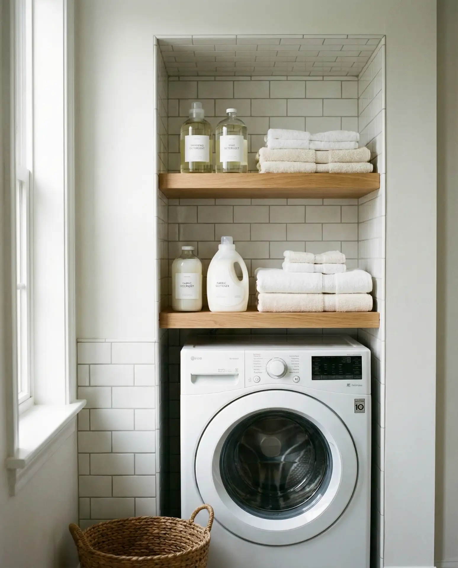 Recessed Shelf Niche in Wall 1