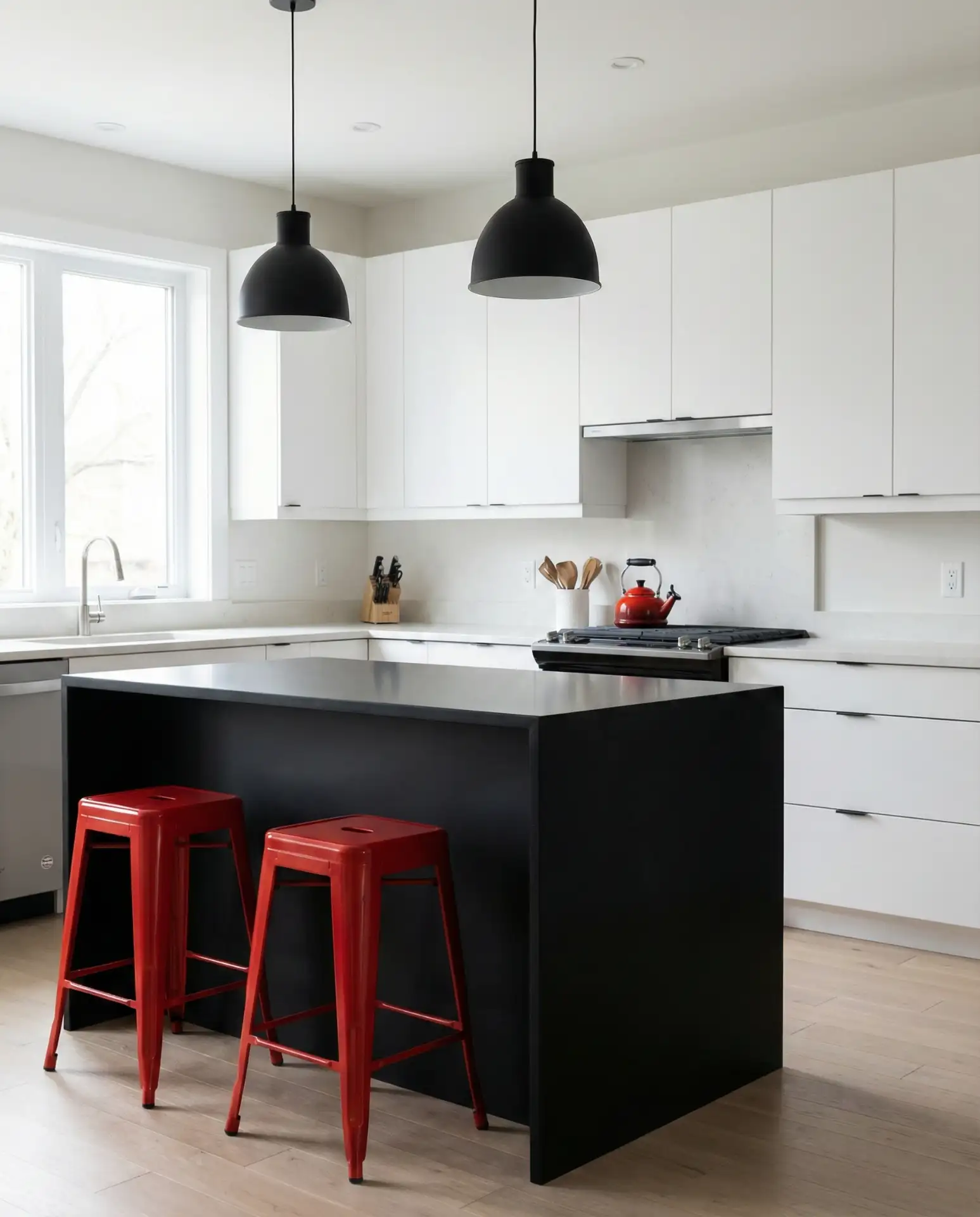 Red Accents for Bold Color Pop 1