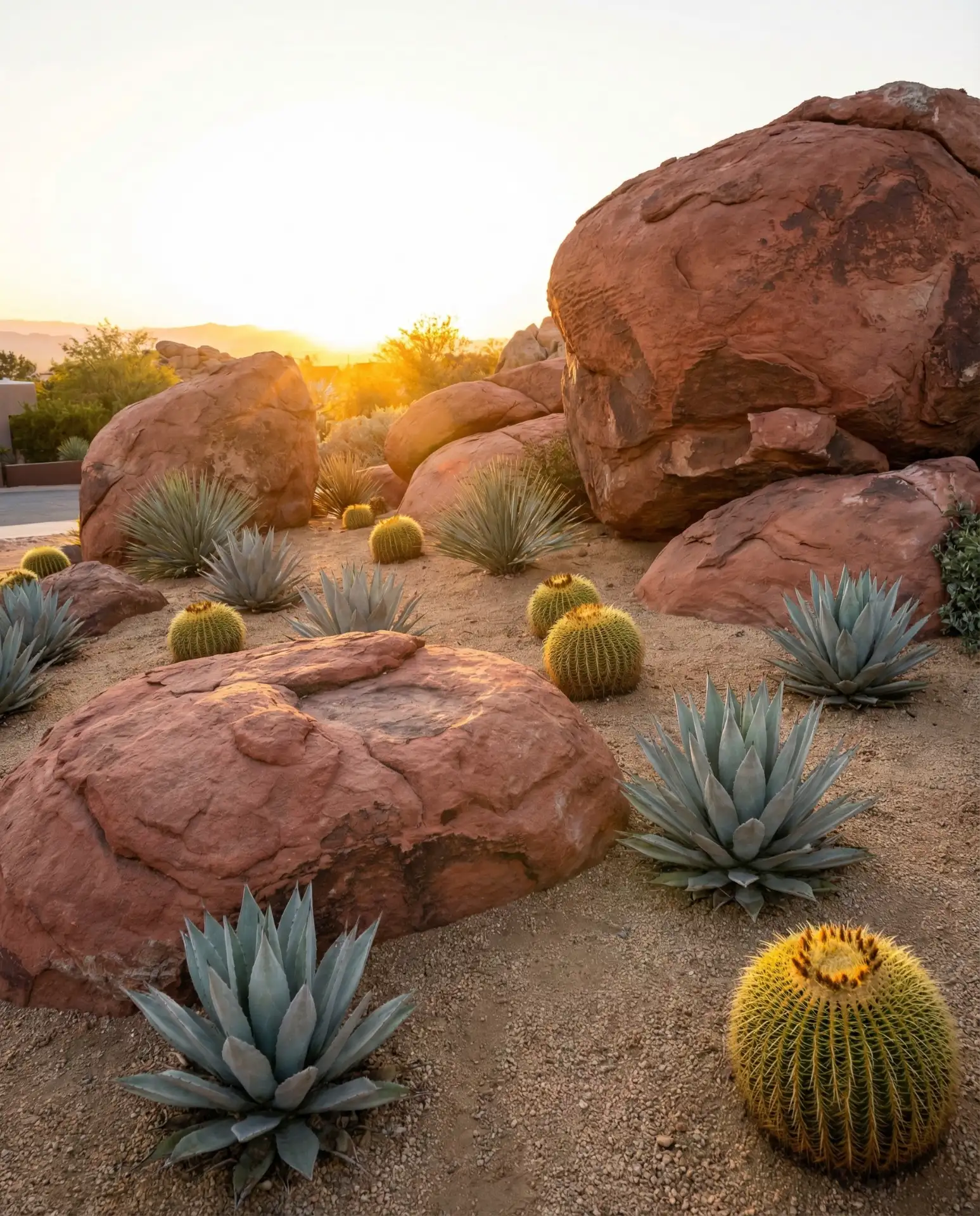 Red Rock Southwestern Garden 1