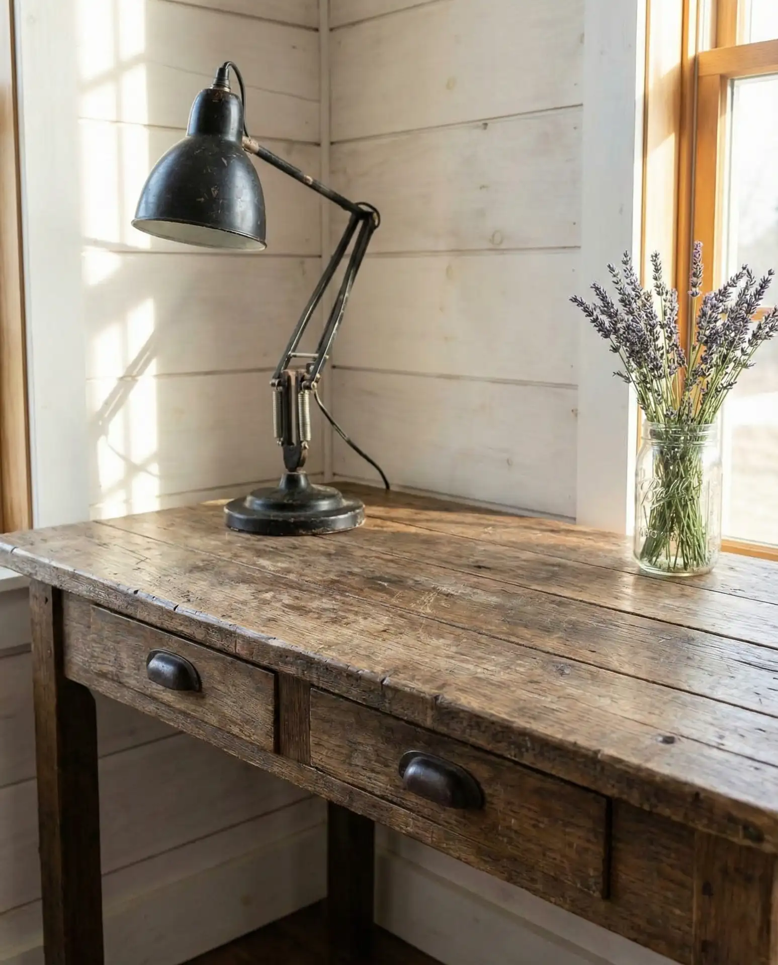 Rustic Farmhouse with Distressed Wood 1